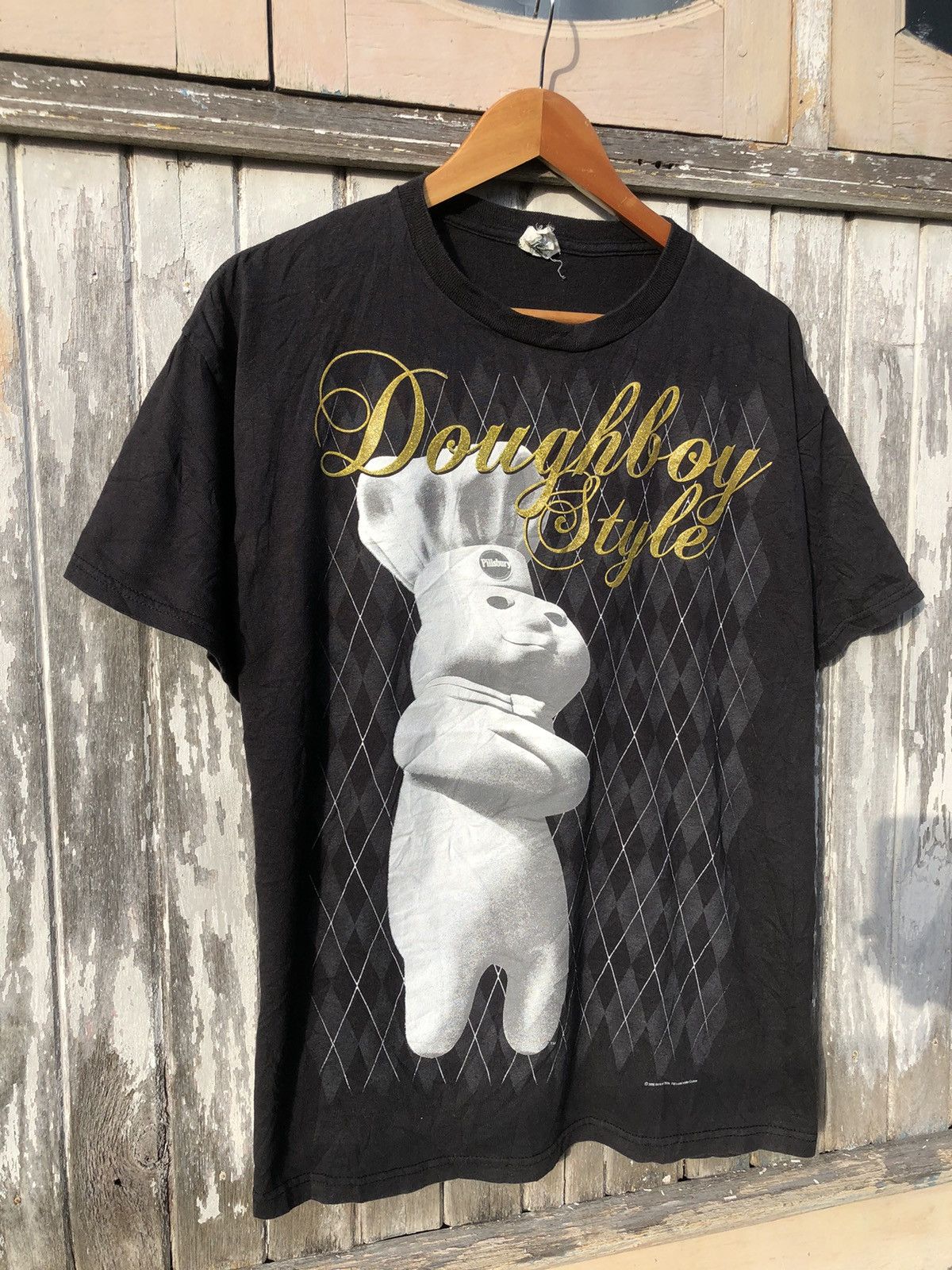 Japanese Brand × Vintage Vintage Y2K Pillsbury Doughboy Style Tshirt Size US L / EU 52-54 / 3 - 3 Thumbnail