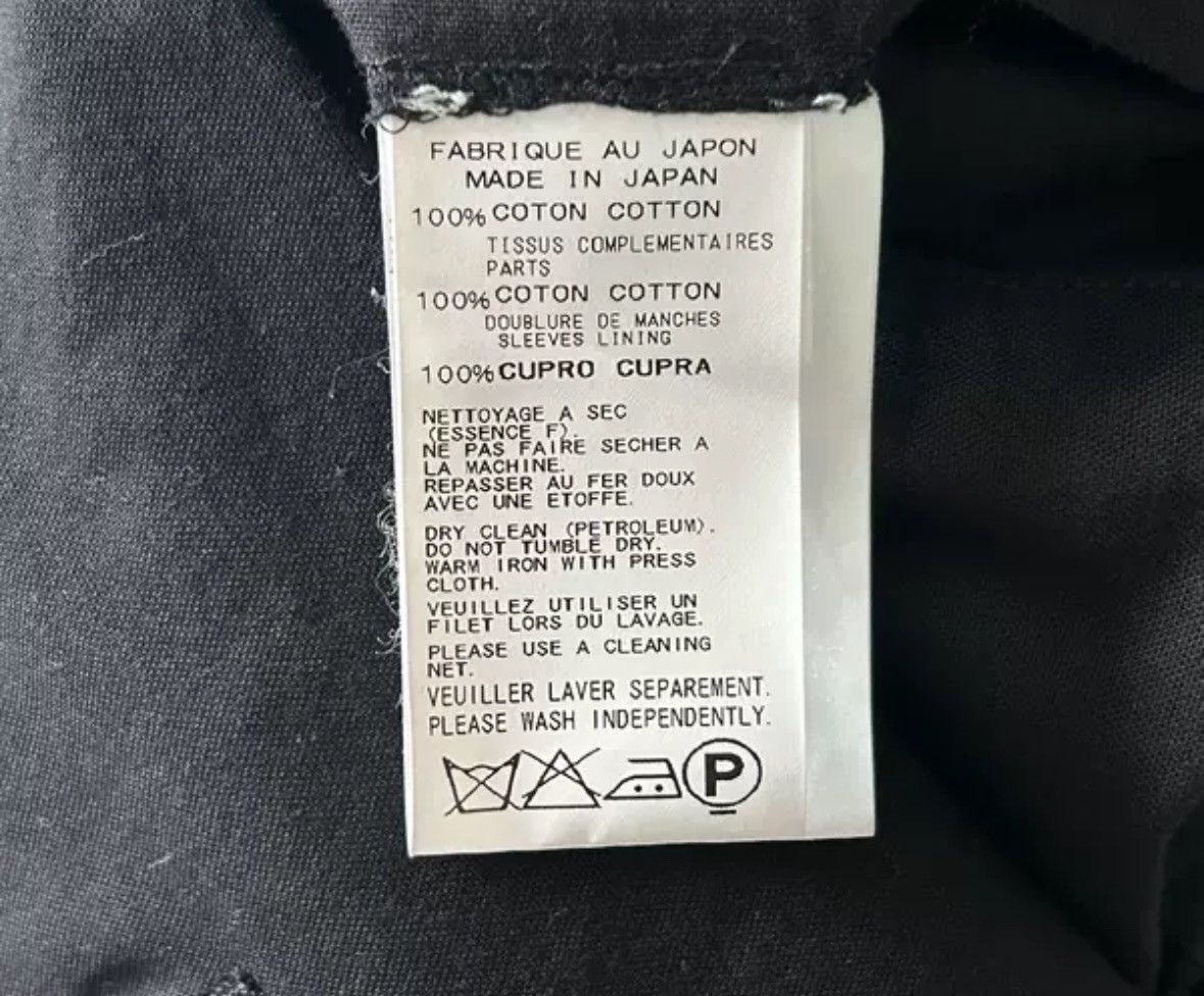 Yohji Yamamoto Yohji Yamamoto 11ss Black Blue Spliced Hairy Double Suit Size US L / EU 52-54 / 3 - 7 Thumbnail