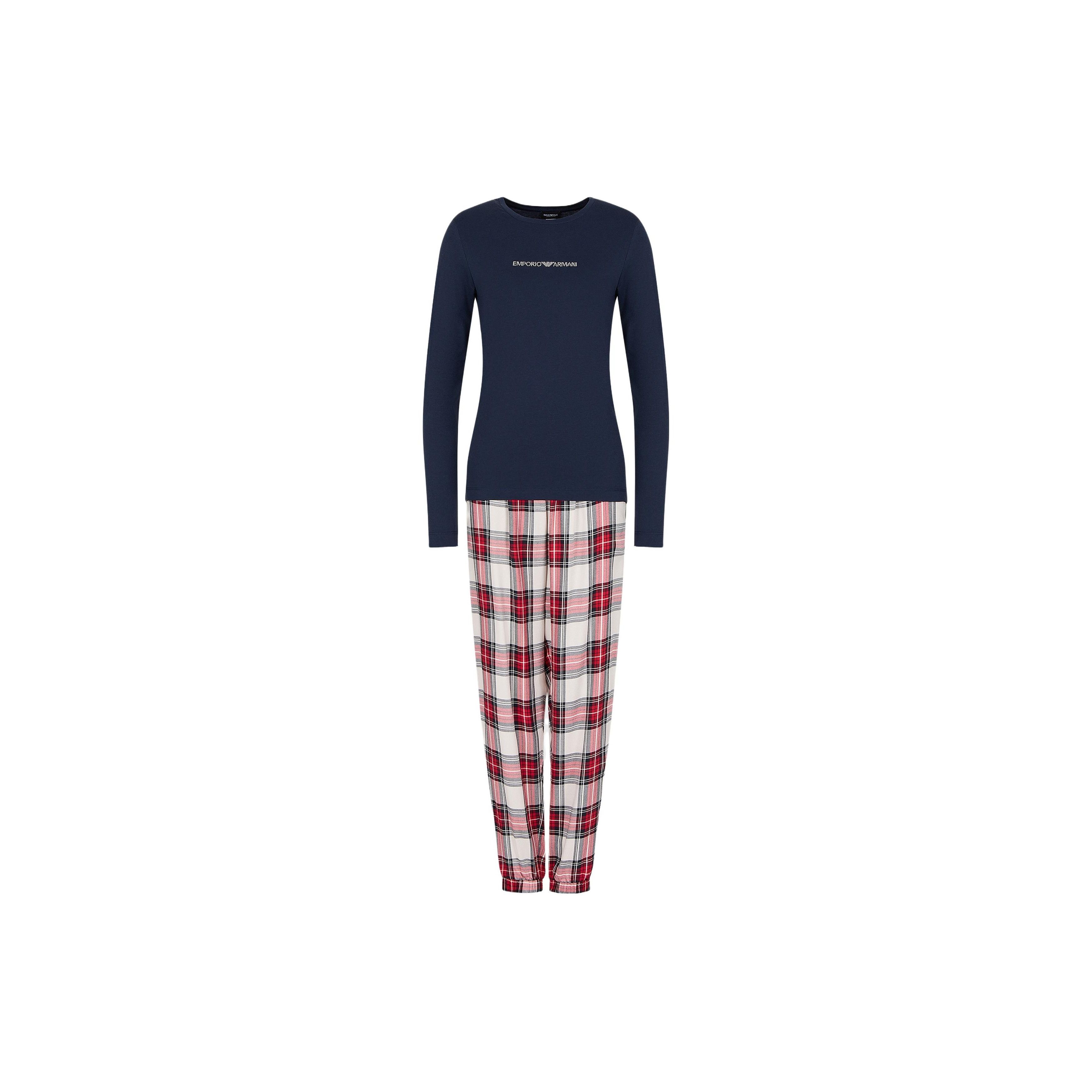 Emporio Armani Emporio Armani Plaid Loungewear Set Size M Size M / US 6-8 / IT 42-44 - 1 Thumbnail