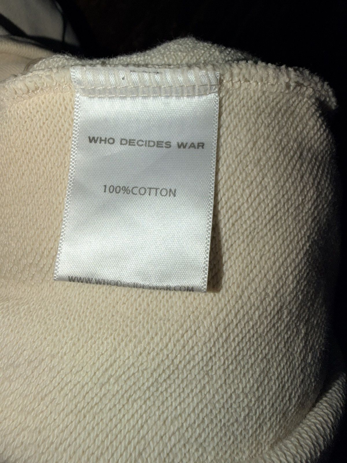 Who Decides War Who decides war hoodie Size US S / EU 44-46 / 1 - 3 Thumbnail