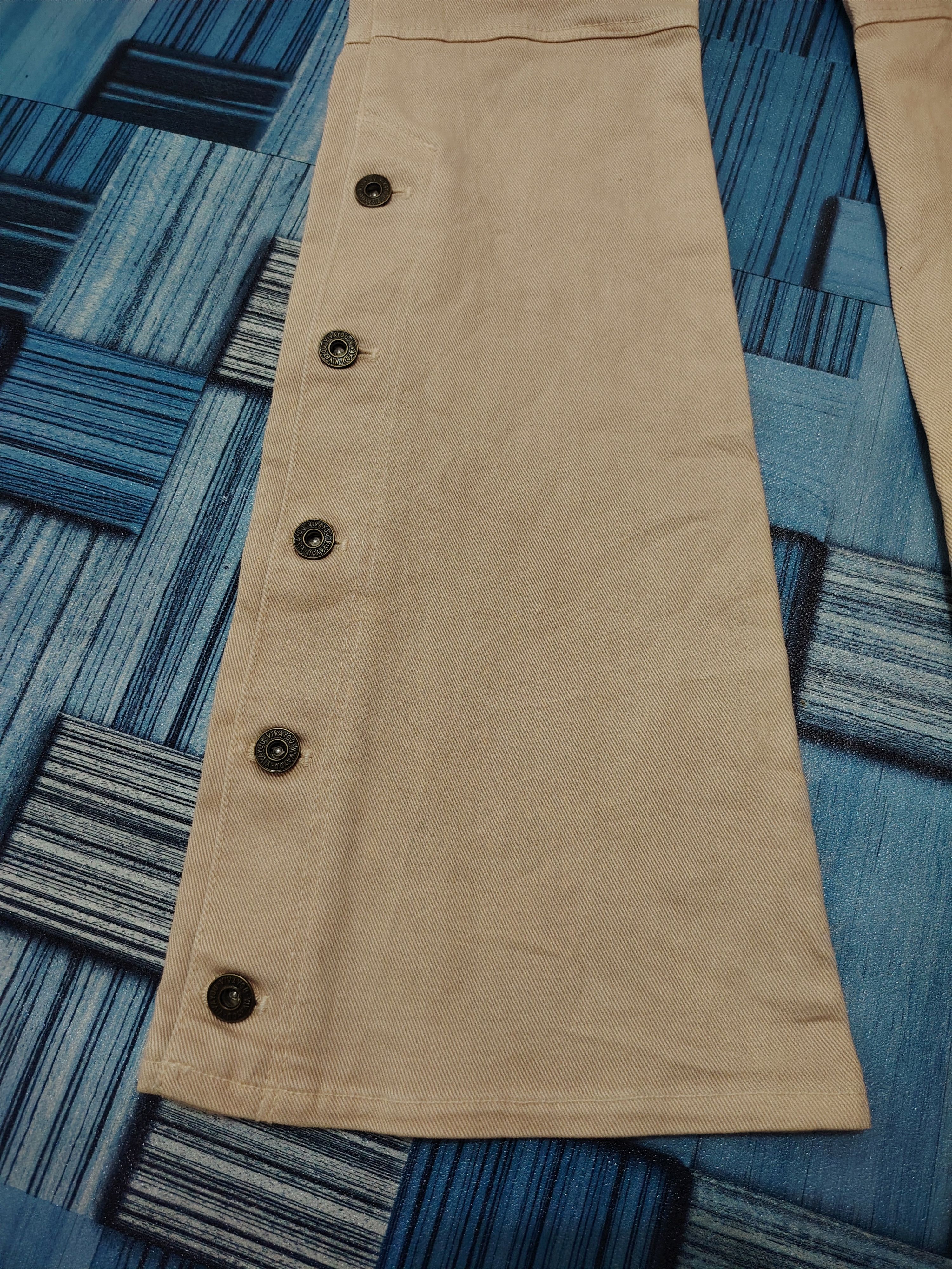 Japanese Brand Rare!!! Japanese VivaYou Bell Bottom Button Size 27" / US 4 / IT 40 - 7 Thumbnail