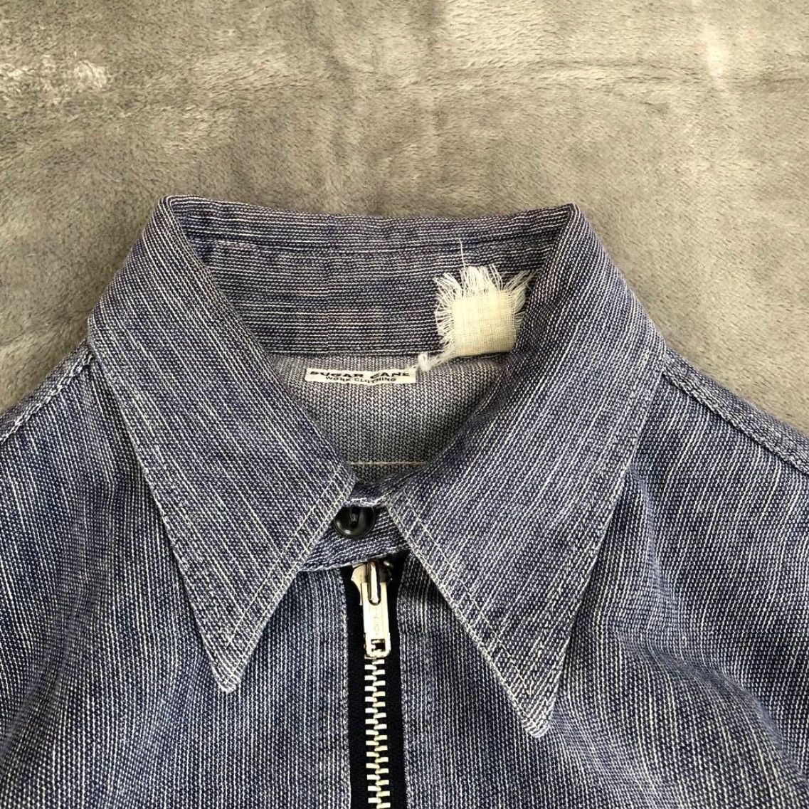Sugar Cane Sugar Cane Chambray Pullover Work Shirt Denim Long Sleeve Mens Size: M Size US M / EU 48-50 / 2 - 5 Thumbnail