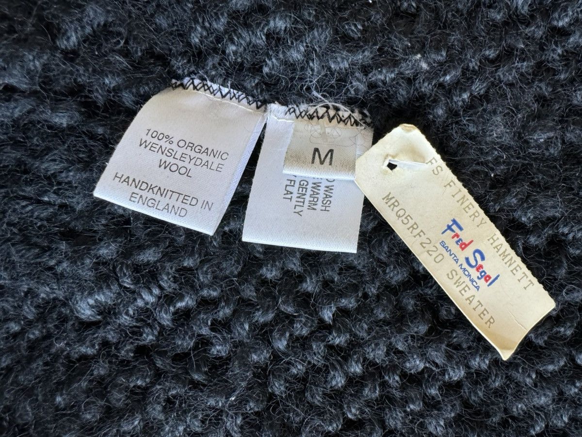 Katharine Hamnett London VTG Katharine Hamnett intarsia knit zip Cardigan Sz M Size US M / EU 48-50 / 2 - 4 Thumbnail