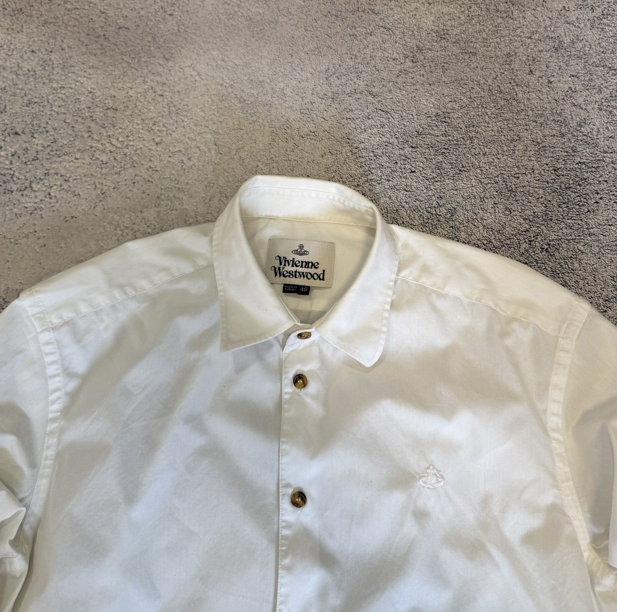 Vivienne Westwood Vivienne Westwood Shirt Logo Button Up Men 48 Long Sleeve Size US M / EU 48-50 / 2 - 5 Thumbnail