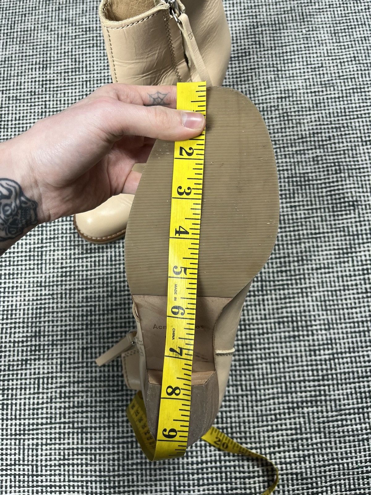 Acne Studios × Designer Acne studios zip up ankle pistol boots 39 eu Size US 8 / IT 38 - 11 Thumbnail
