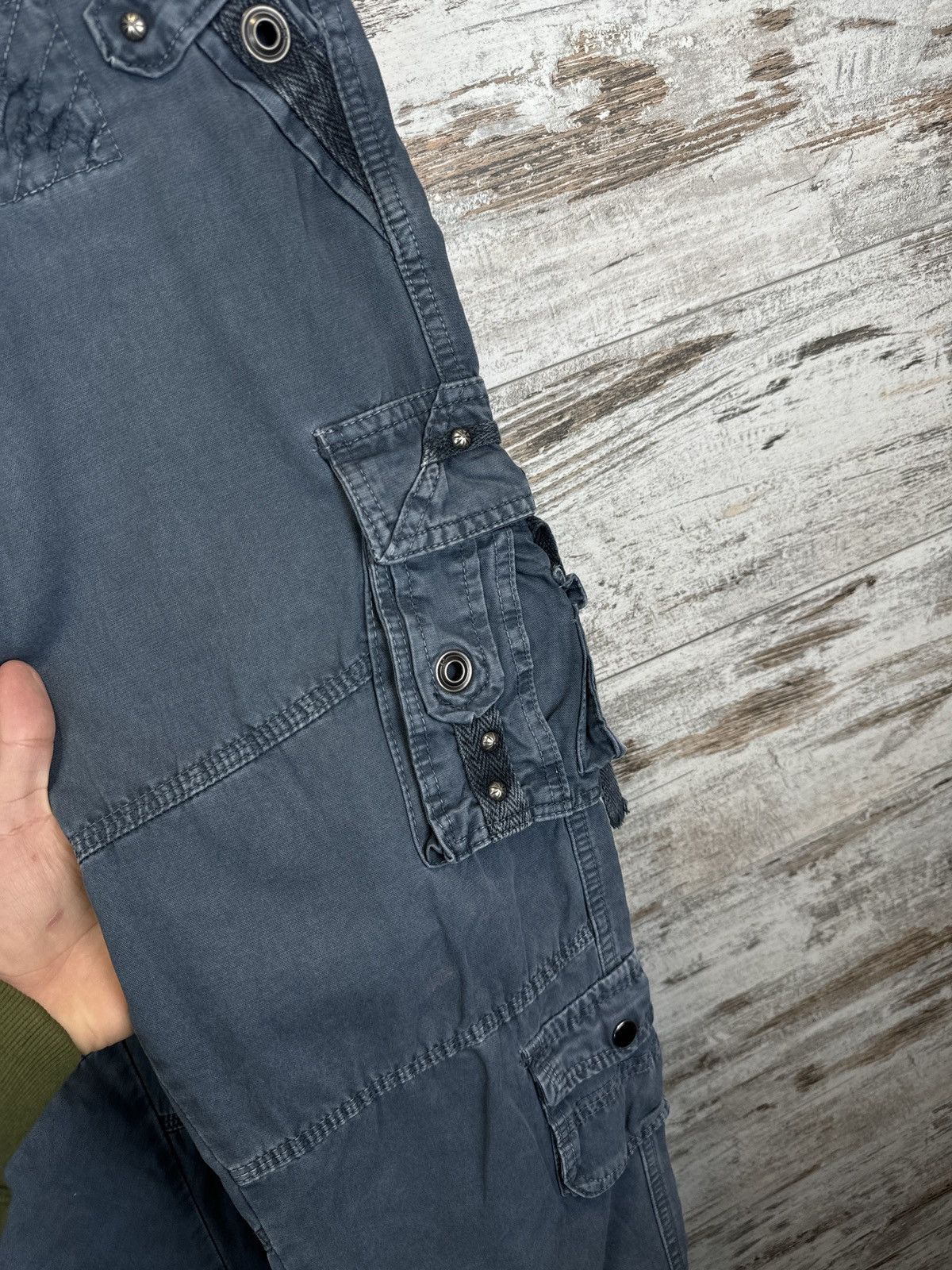Japanese Brand × Vintage Mens Vintage opium cargo pants Japanese style y2k Size US 34 / EU 50 - 6 Thumbnail