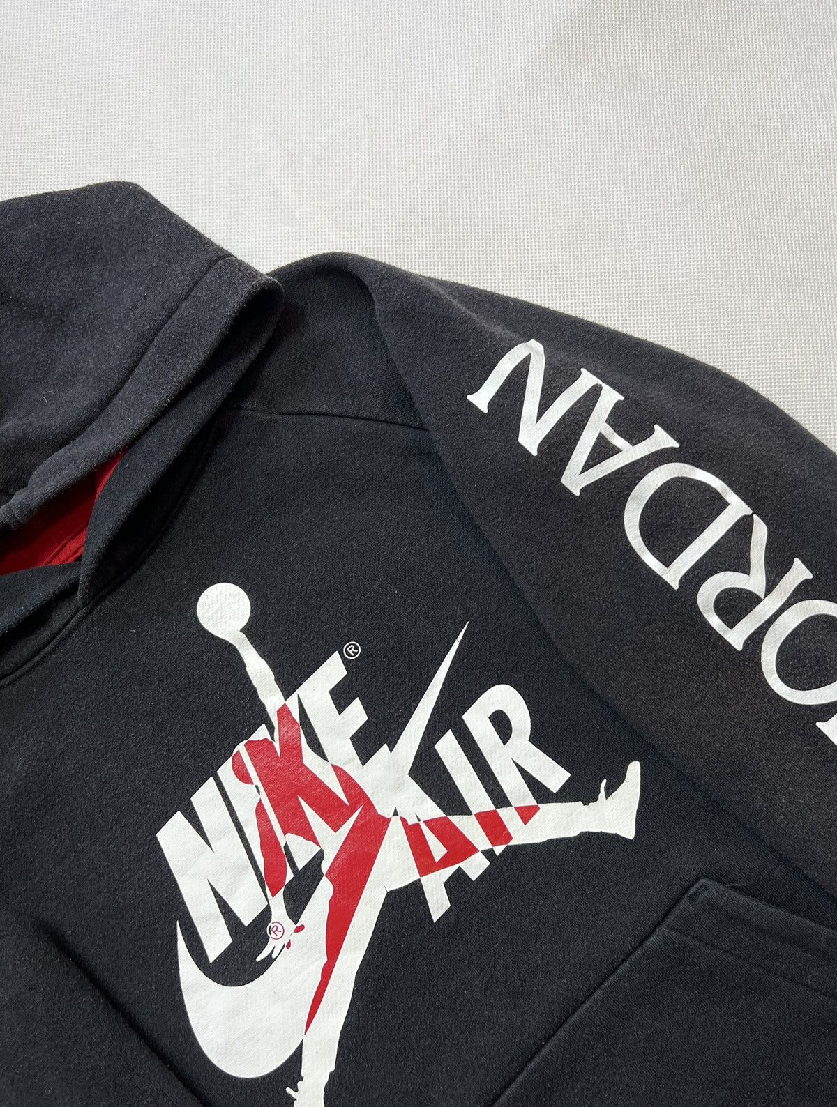 Nike Hoodie Nike Air Jordan big logo Size US S / EU 44-46 / 1 - 2 Thumbnail