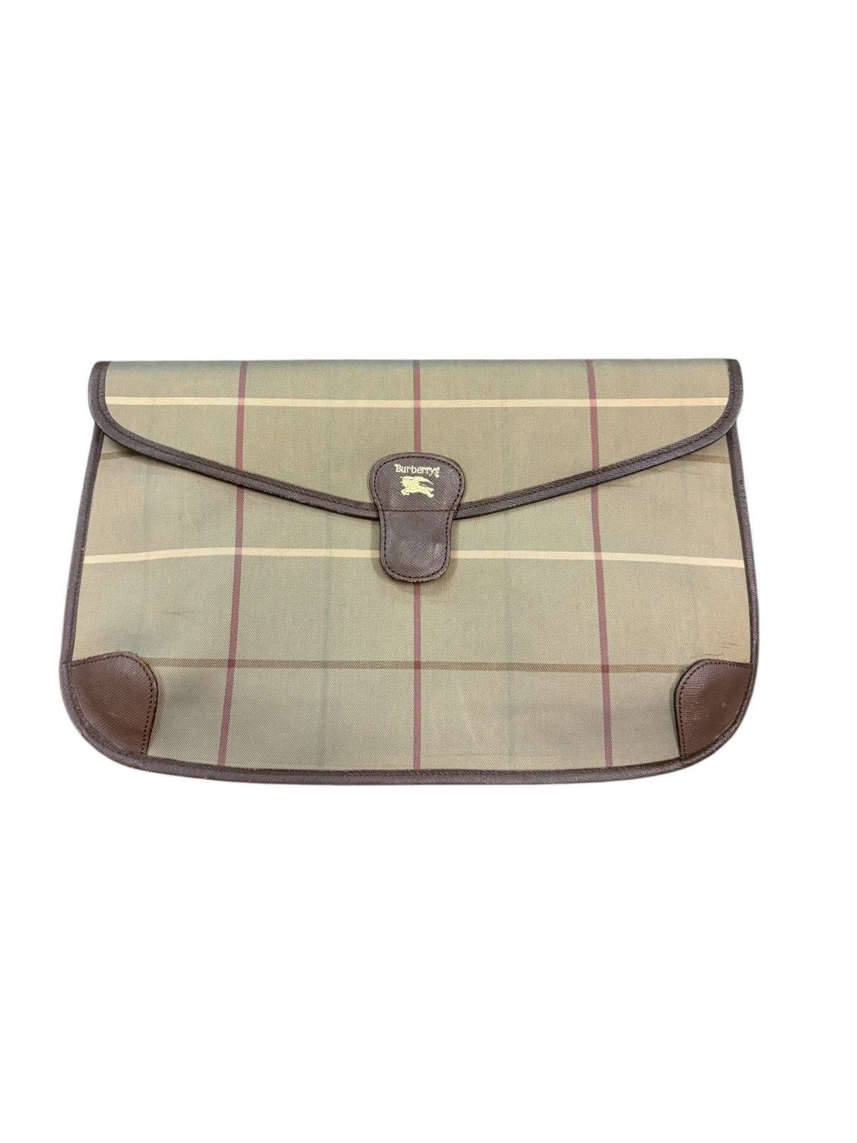 Burberry Prorsum RARE VINTAGE BURBERRYS CLUTCH BAG Size ONE SIZE - 2 Thumbnail