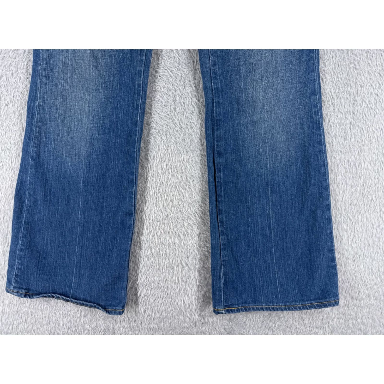 Gap VINTAGE Gap Jeans Womens 6 Blue Denim Ankle Mid Rise Cotton Blend 28x28 Jeans Women Blue 90s Western Style Boys? Size 28" / US 6 / IT 42 - 2 Thumbnail
