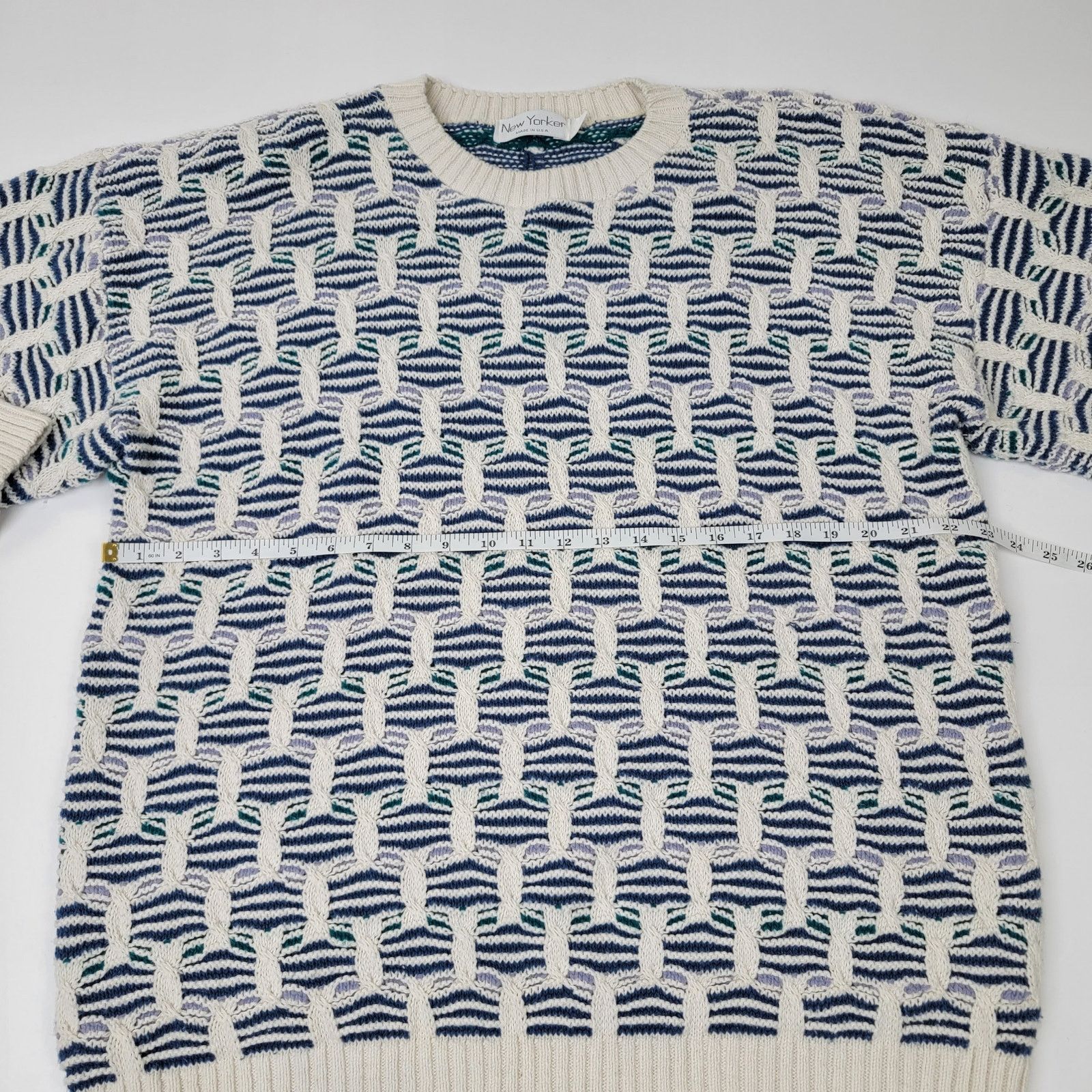 Vintage Vintage Chunky Knit Sweater - L Size US L / EU 52-54 / 3 - 6 Thumbnail
