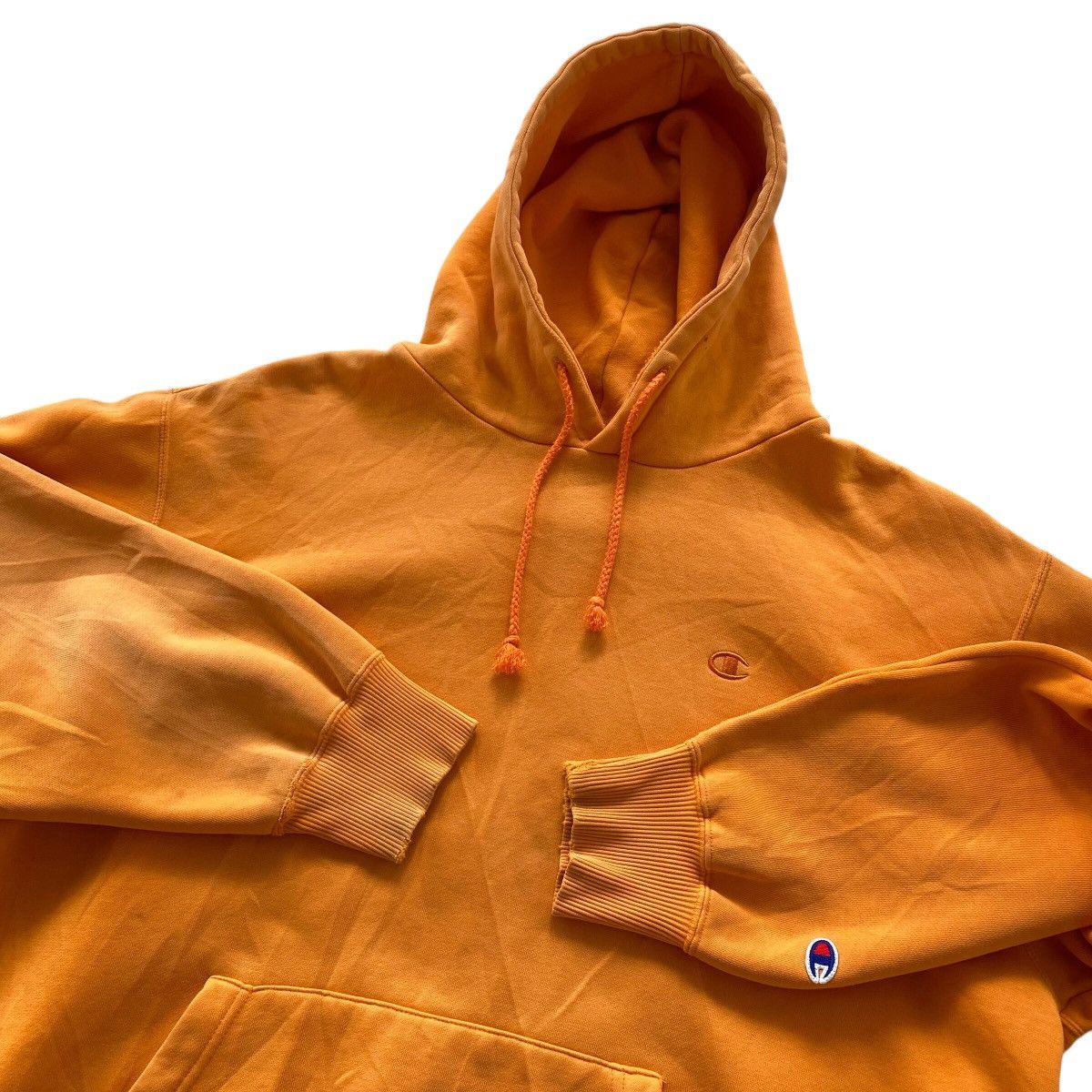 Champion CHAMPION Small Logo Pullover Hoodie Sweater Size US XL / EU 56 / 4 - 4 Thumbnail