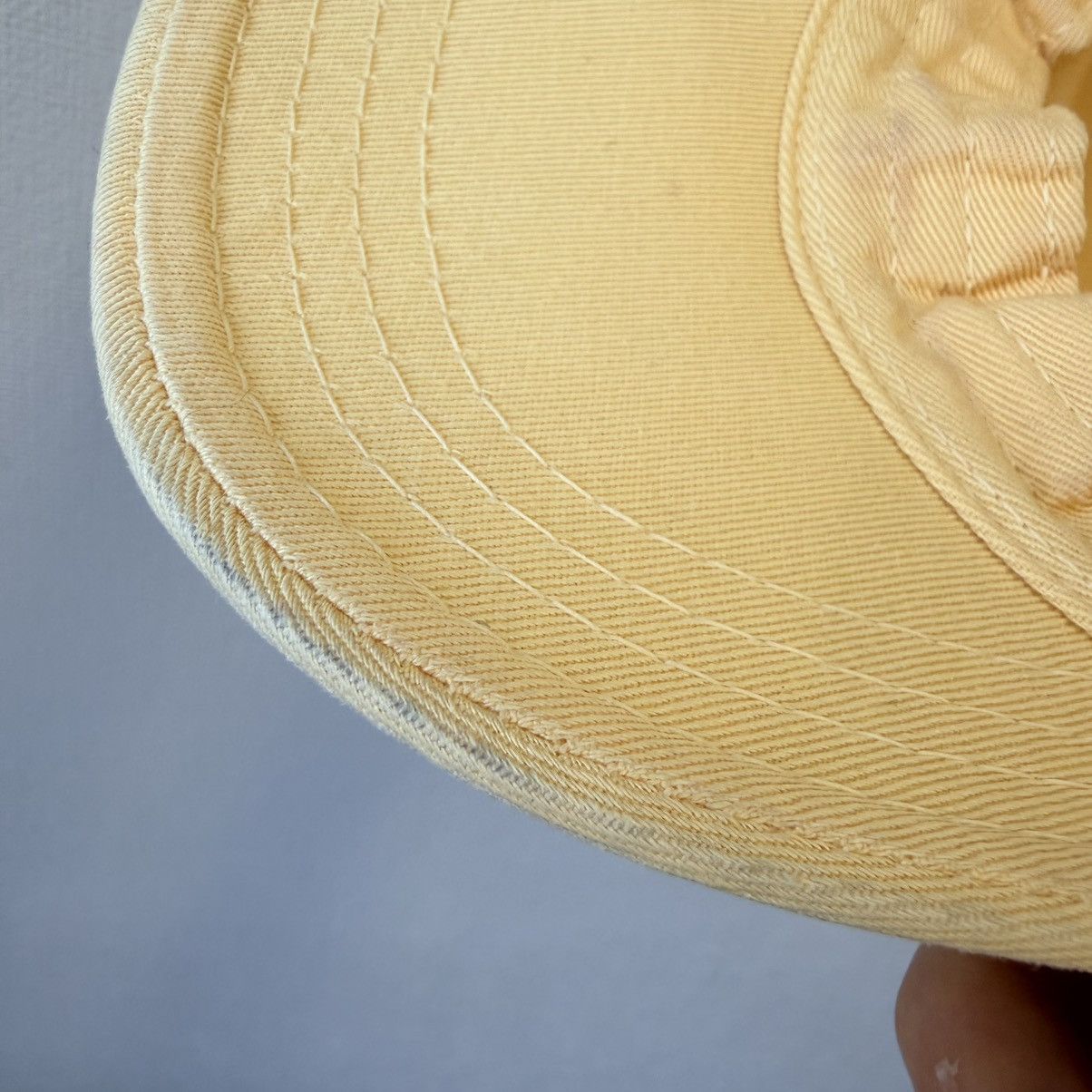 Polo Ralph Lauren Vintage Polo Ralph Lauren Yellow Chino Cap Navy Pony USA Size ONE SIZE - 13 Thumbnail
