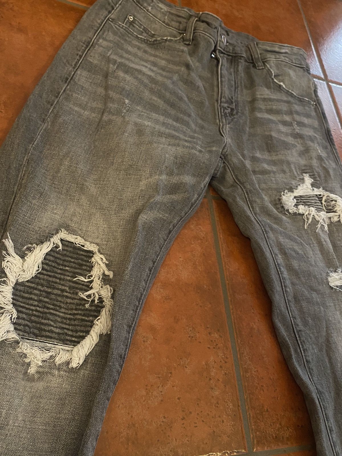 Other Skinny Jeansp Grey Size US 31 - 3 Thumbnail