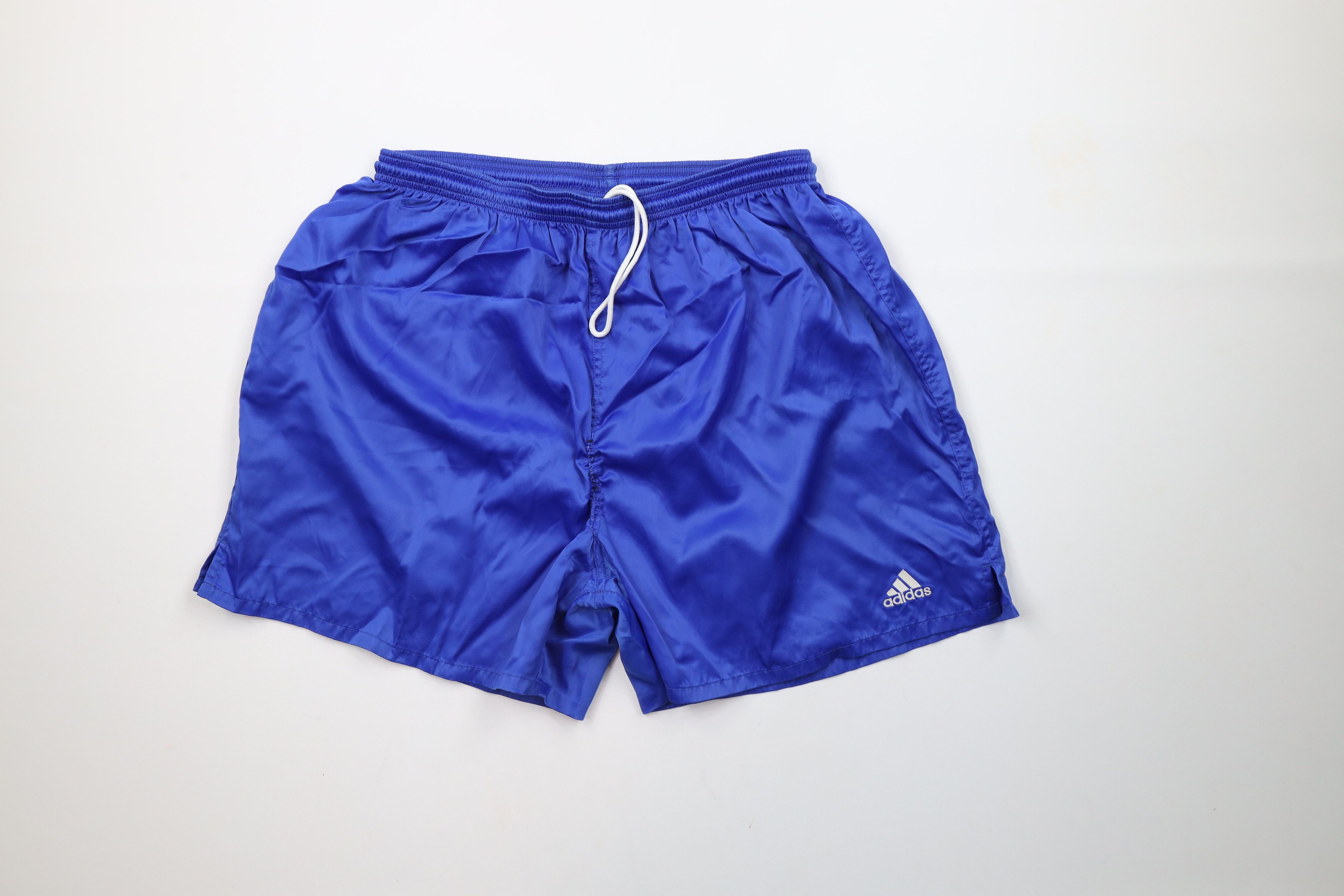 Adidas × Vintage Vintage 90s Adidas Out Nylon Running Jogging Soccer Shorts Size US 36 / EU 52 - 1 Thumbnail