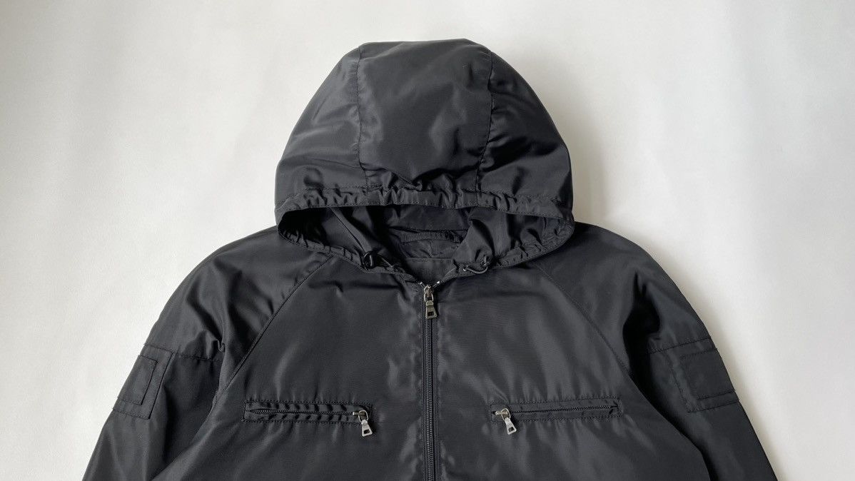 Prada S/S 07 Black Nylon Utility Jacket Size US M / EU 48-50 / 2 - 3 Thumbnail