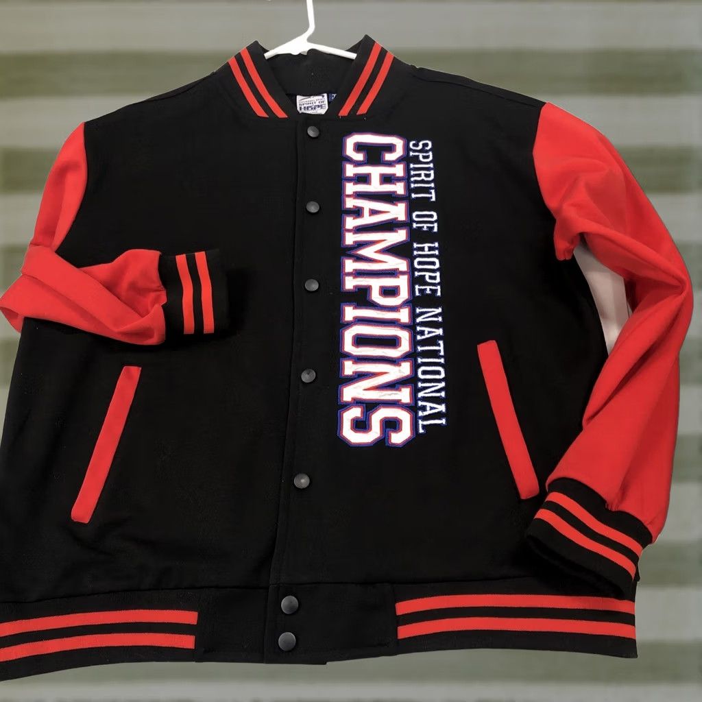 Hope VINTAGE Varsity All Star Womens L National Champions Spirit of Hope Varsity Jacket Size L / US 10 / IT 46 - 1 Thumbnail