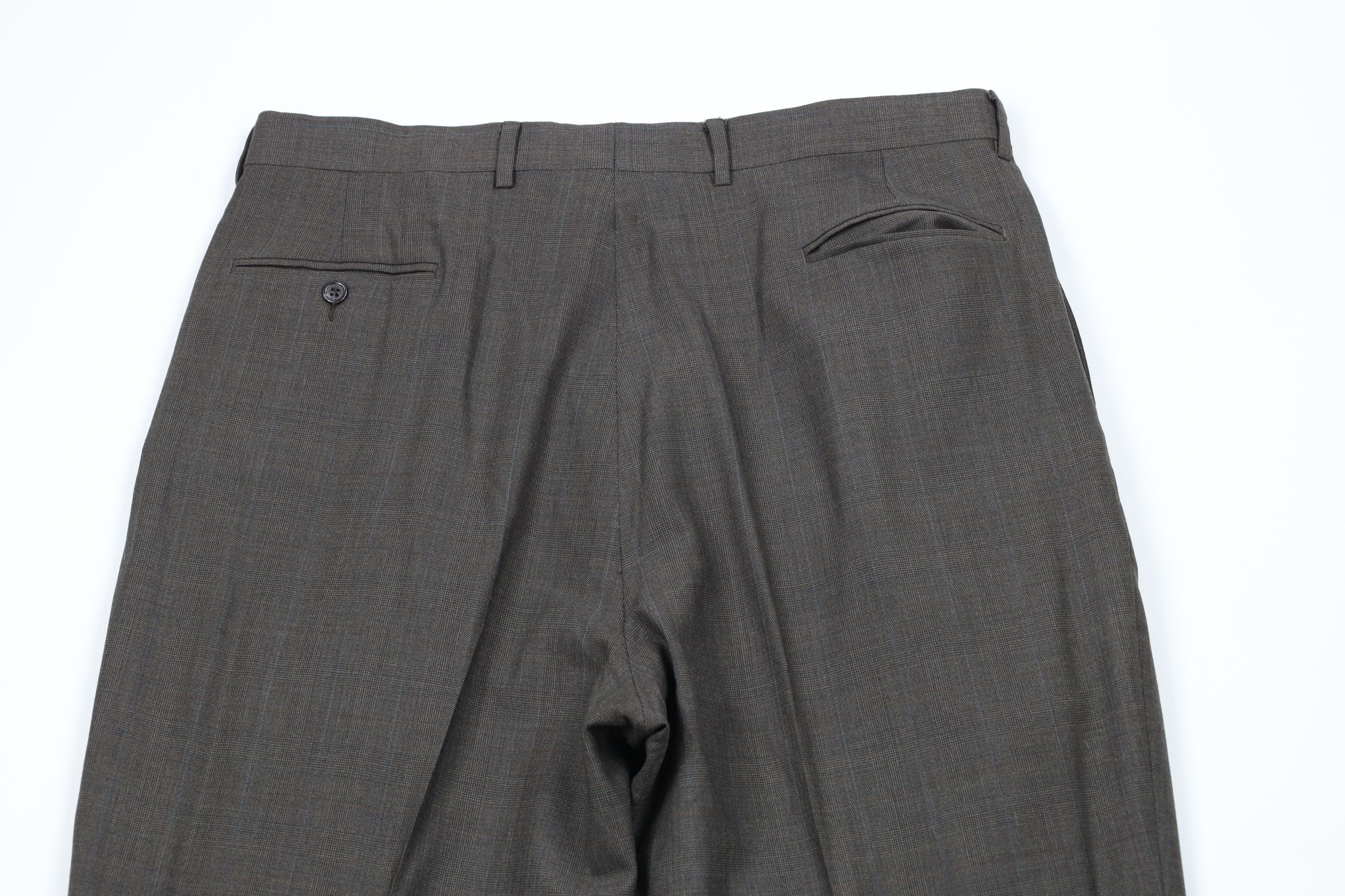 Vintage Vintage 70s Streetwear Pleated Cuffed Wide Leg Chino Pants Size US 36 / EU 52 - 9 Thumbnail