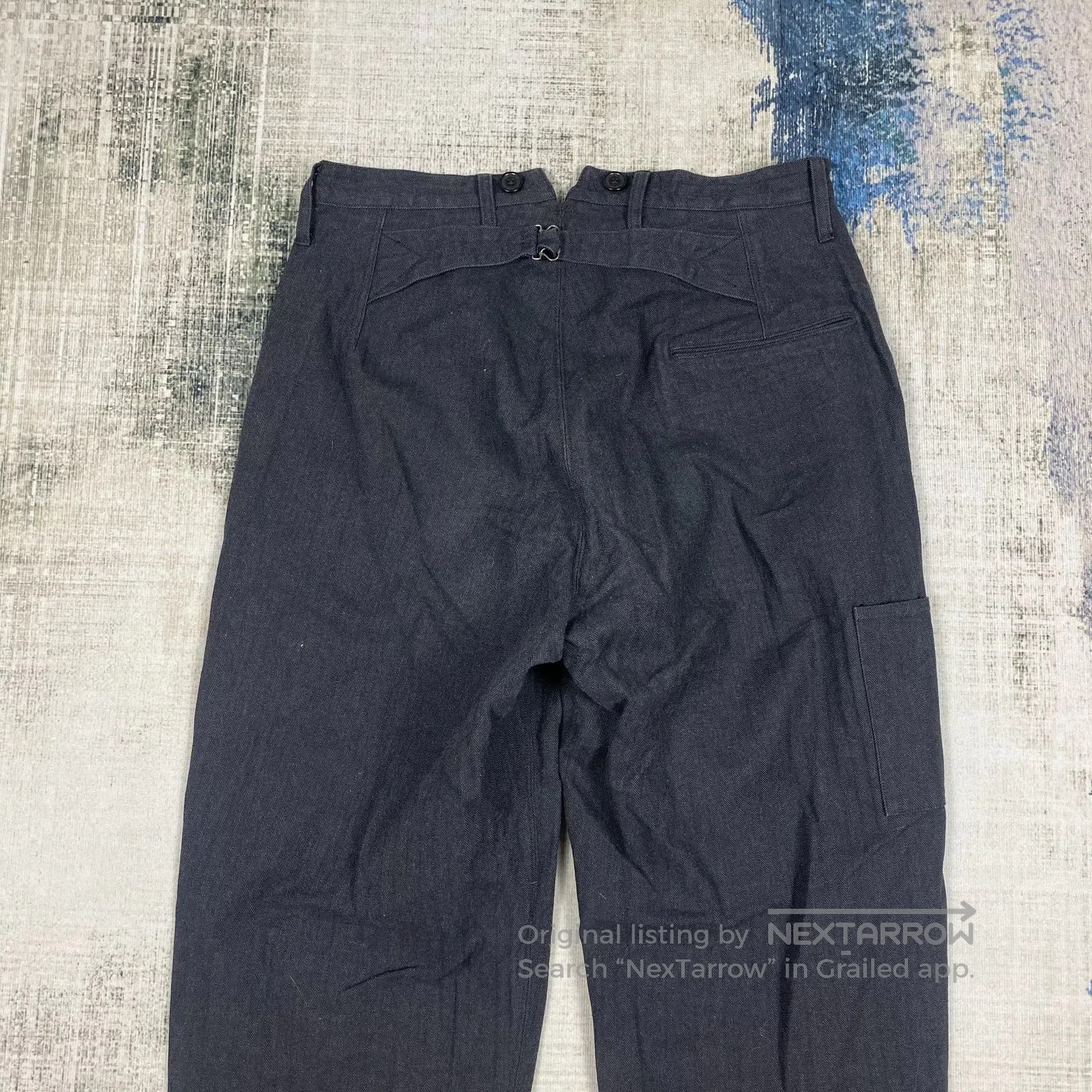 Freewheelers FREEWHEELERS Herringbone Casual Pants. Size US 34 / EU 50 - 8 Thumbnail