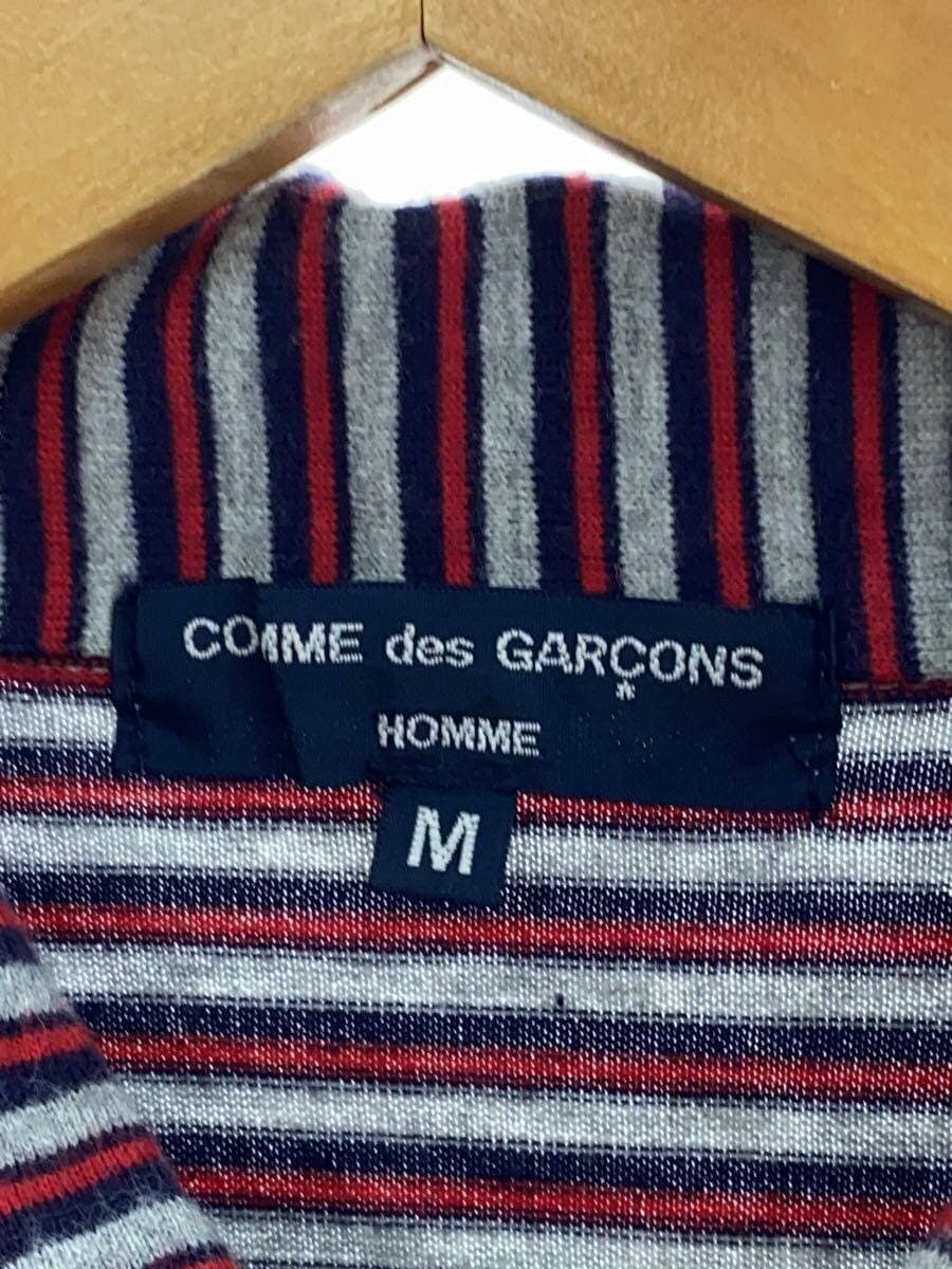 Comme des Garcons Homme Striped Polo Shirt Size US M / EU 48-50 / 2 - 4 Thumbnail