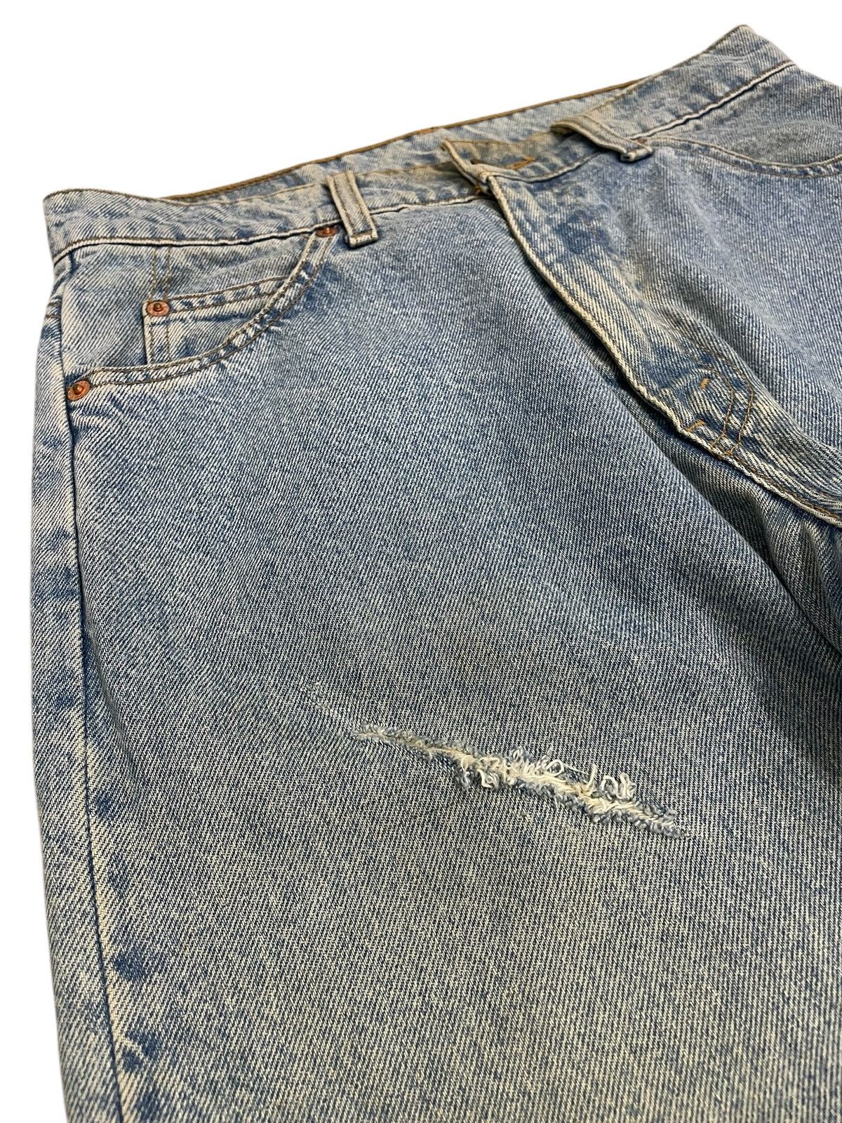 Levi's Levis Orange Tab Local Designer Art Life Selvedge Rework Size US 30 / EU 46 - 13 Thumbnail