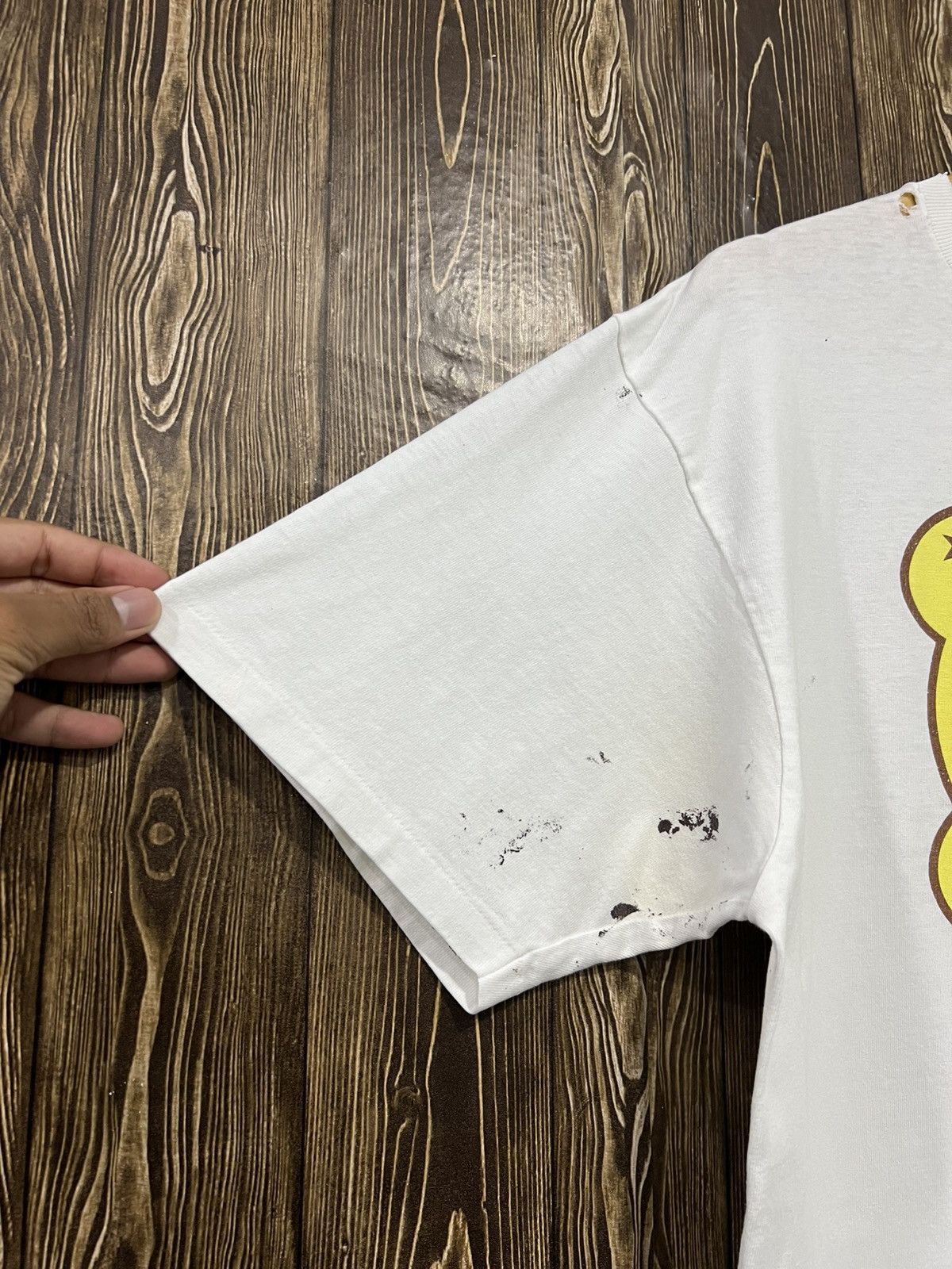 Bape Vintage A Bathing Ape Bape Teriyaki Source Distressed Tshirt Size US L / EU 52-54 / 3 - 3 Thumbnail
