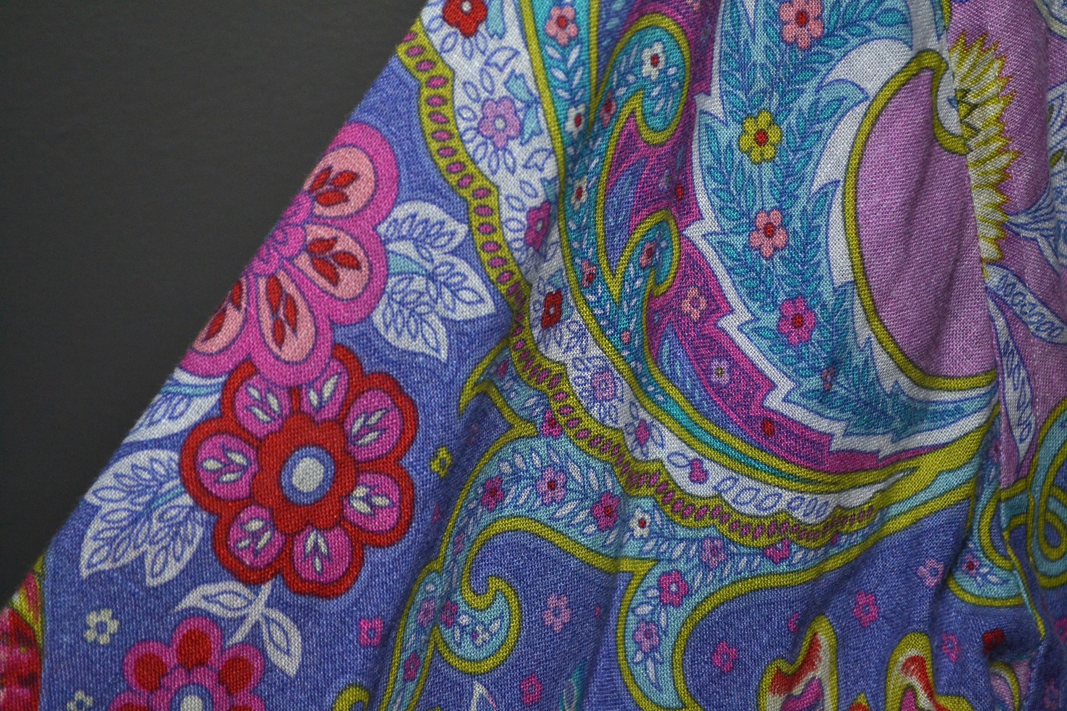 Etro Etro Linen Paisley Shirt Mythological Animal Print 43 L XL Size US L / EU 52-54 / 3 - 11 Thumbnail