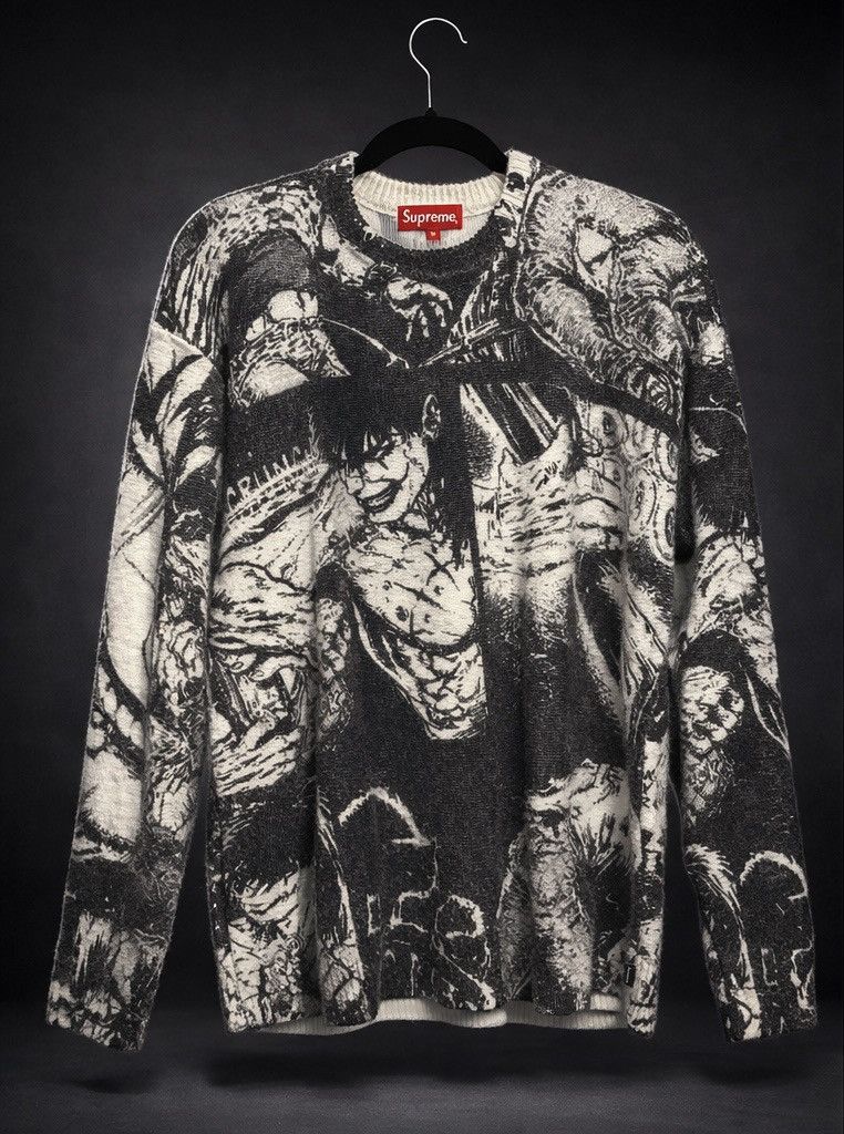 Supreme Supreme The Crow Sweater FW21 Size US M / EU 48-50 / 2 - 1 Thumbnail