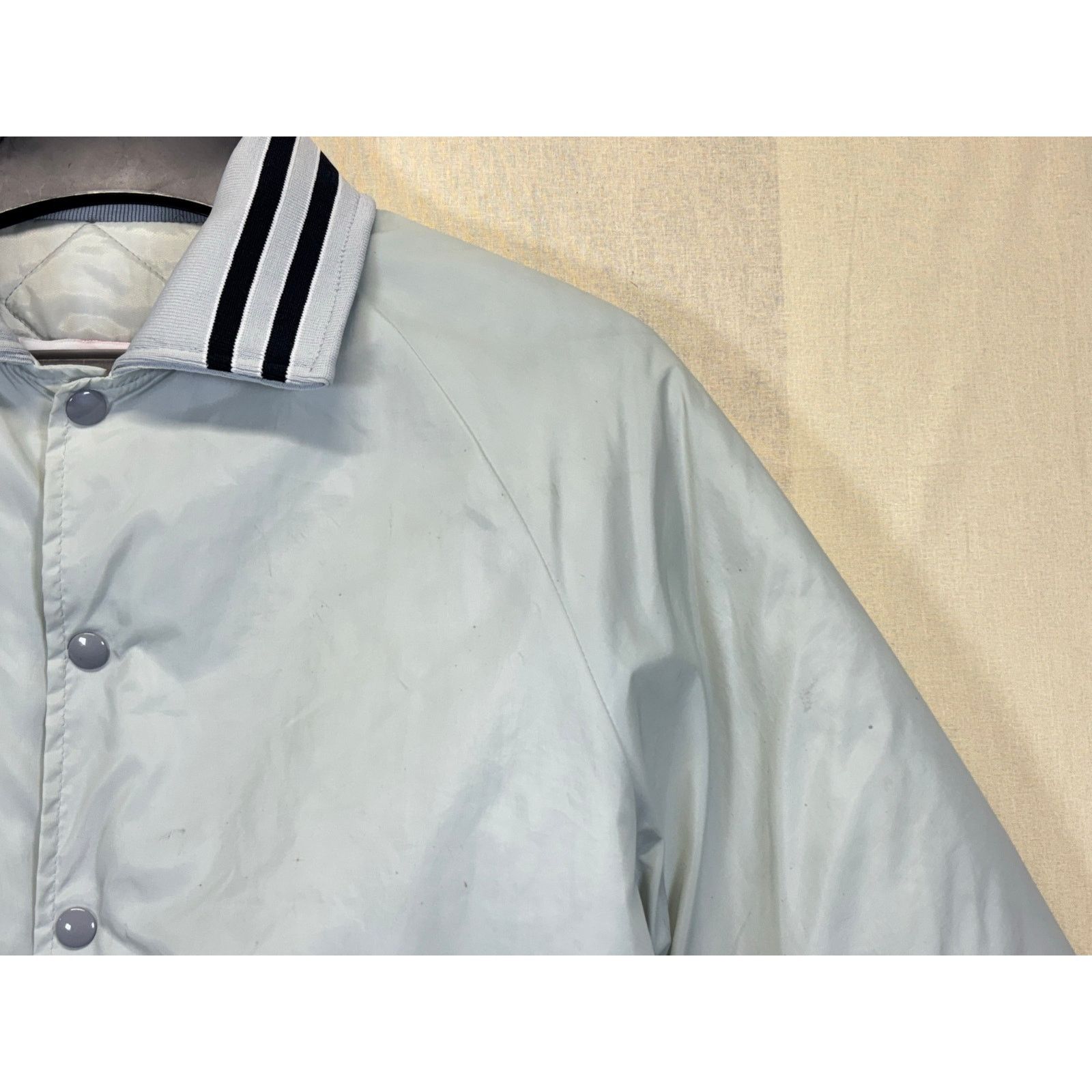 The Unbranded Brand Active Generation Satin Bomber Jacket USA Made Size US M / EU 48-50 / 2 - 18 Thumbnail