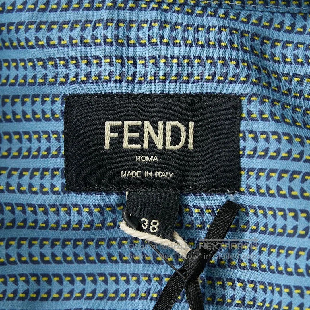 Fendi Fendi Men's All-over Print Long-sleeve Shirt. Size US M / EU 48-50 / 2 - 6 Thumbnail