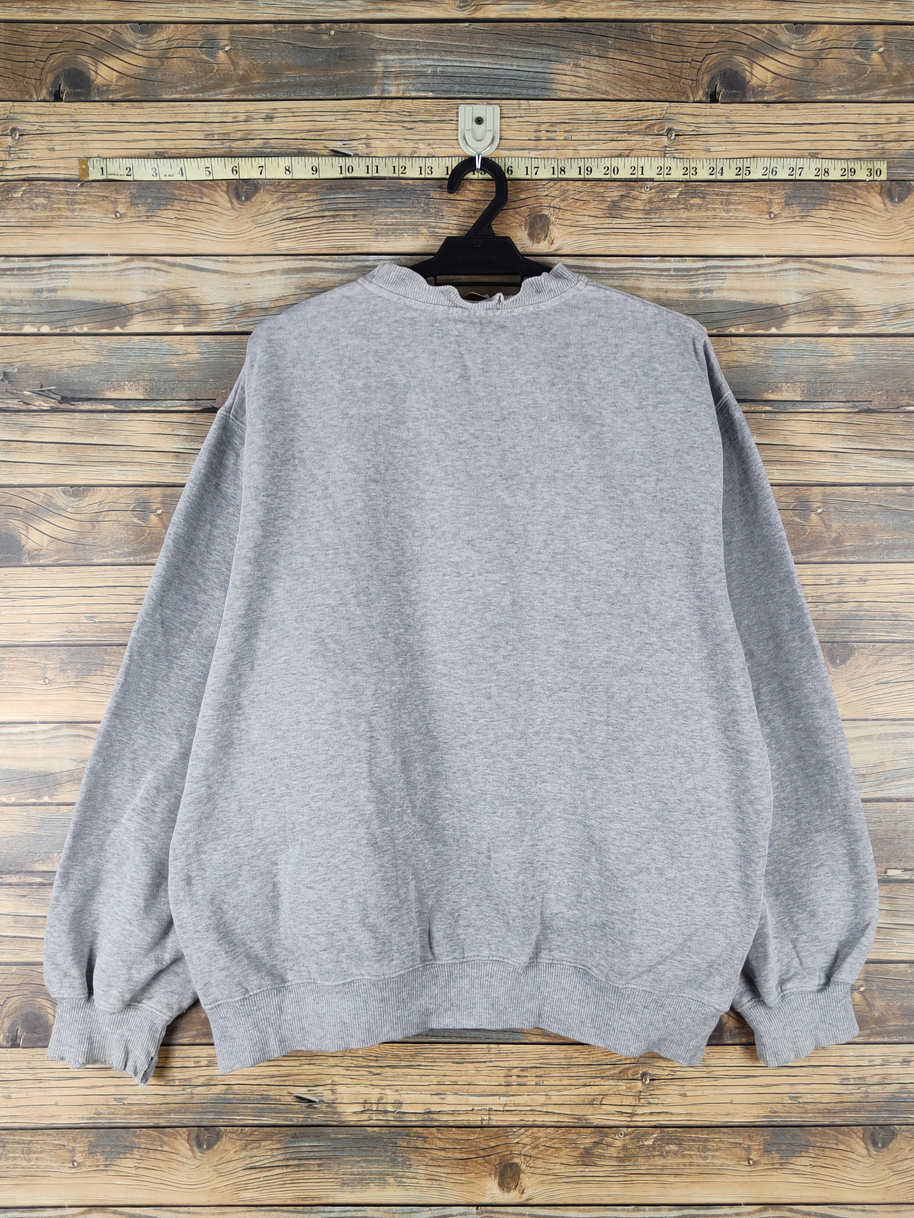 Quicksilver DL Quicksilver vintage Gray Sweatshirts #1125 Size US L / EU 52-54 / 3 - 9 Thumbnail