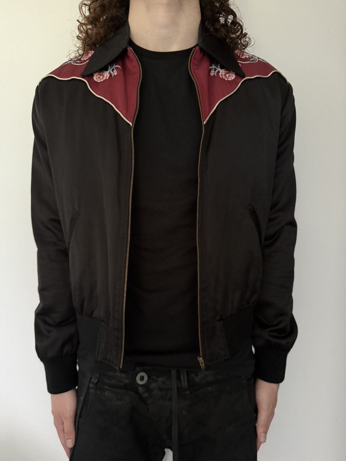 Saint Laurent Paris Saint Laurent Paris Western Bomber Jacket Size US L / EU 52-54 / 3 - 6 Thumbnail