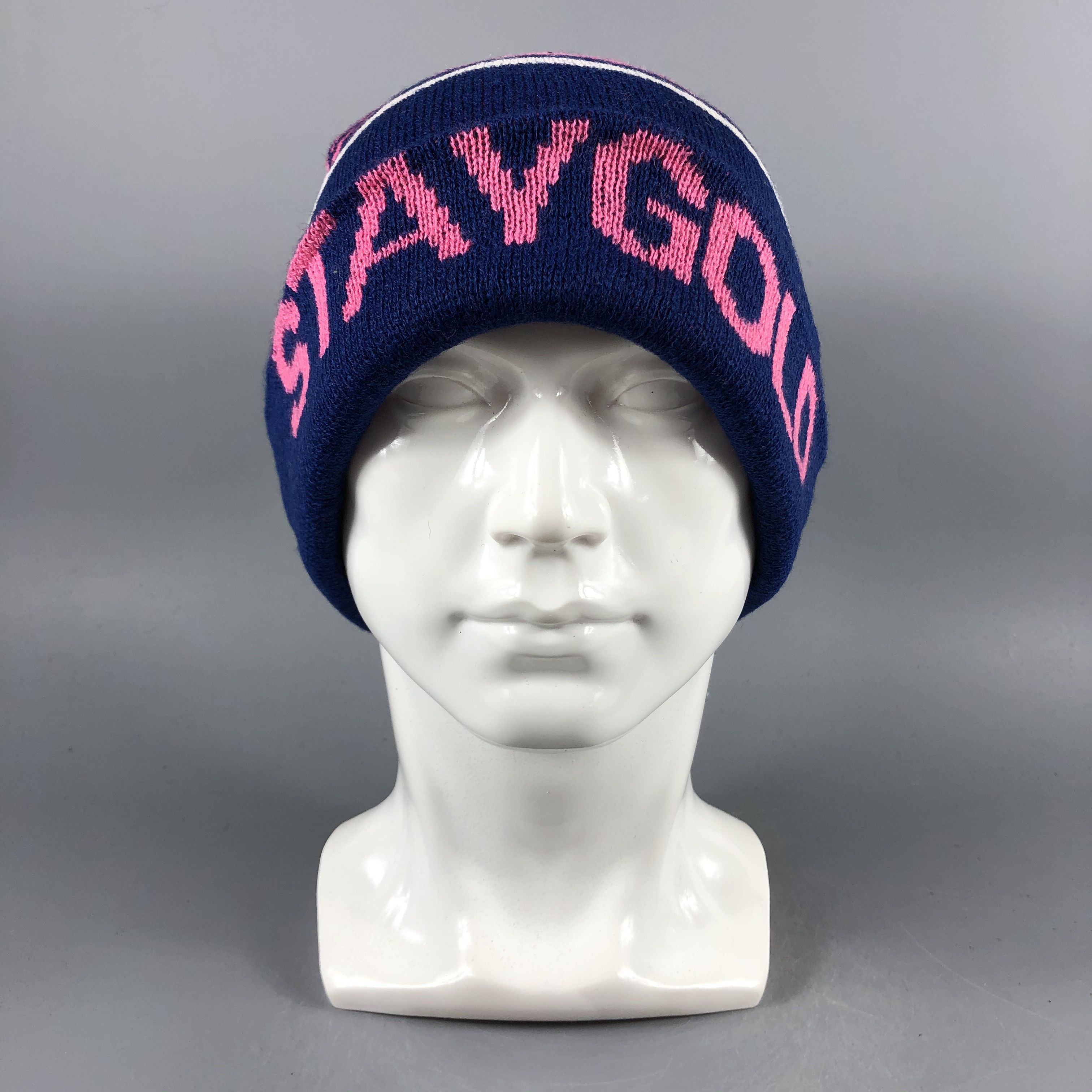 image of Vintage 24Karats "staygold" Beanie Snow Hat Snow Cap -D1230, Men's