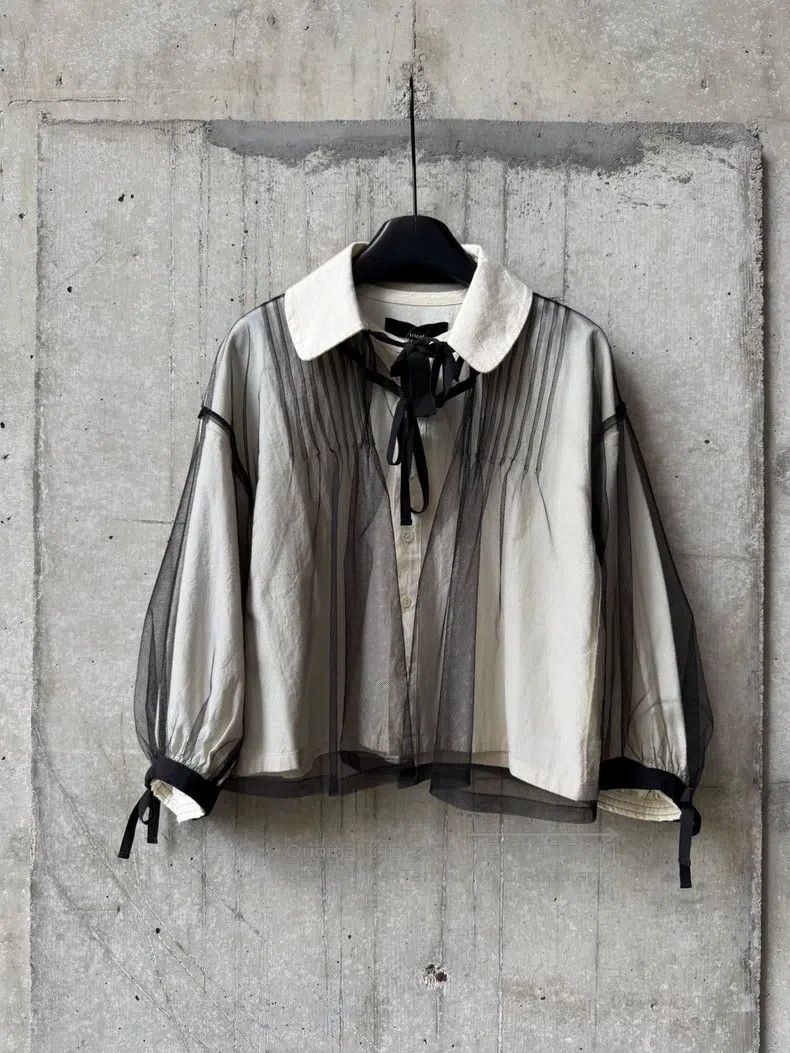 Comme des Garcons Comme Des Garcons Double-layered organza cover-up Size M / US 6-8 / IT 42-44 - 1 Thumbnail