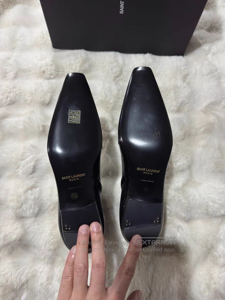 Saint Laurent Paris Saint Laurent Paris Crinkle Boots Men's Boots Size US 7 / EU 40 - 5 Thumbnail