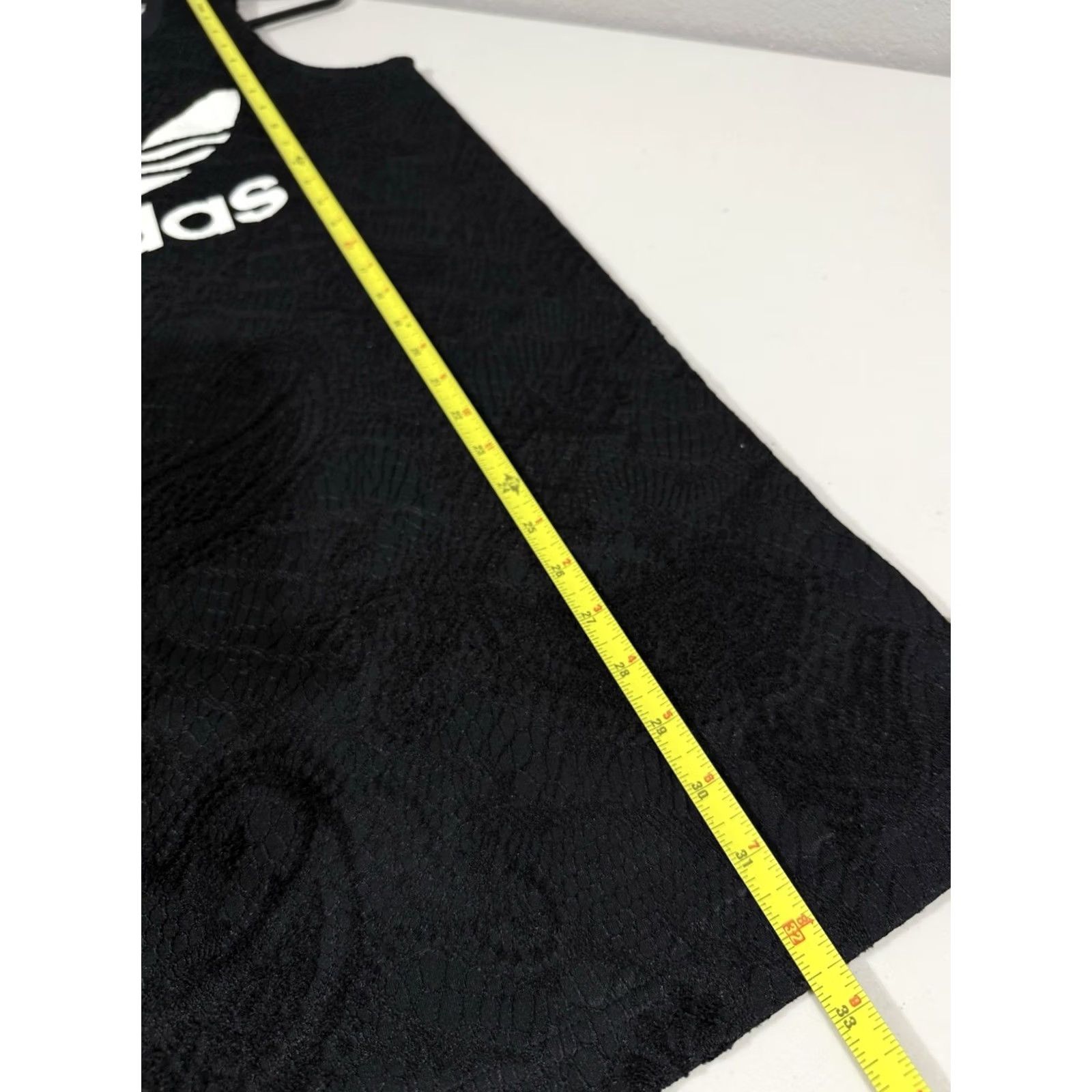 Adidas Adidas Dress Tank Top Womens XS Black Sleeveless Paisley Textured Size XS / US 0-2 / IT 36-38 - 2 Thumbnail