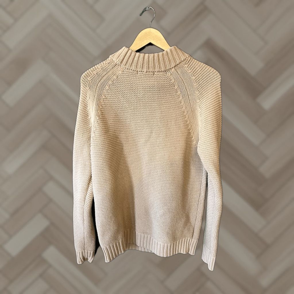 Zara Zara Knit Womens Brown Long Sleeve Pullover Sweatshirt L Brown Knit Pullover Womens Knit Sweater Size L / US 10 / IT 46 - 1 Thumbnail