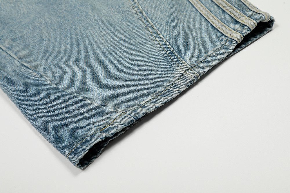 Vintage Men's Retro Loose-Fit Casual Clean Fit Curved-Leg Jeans Size US 32 / EU 48 - 5 Thumbnail