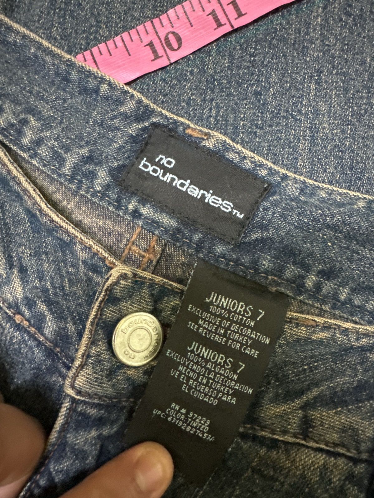 Hysteric Glamour FLARE NO BOUNDARIES RARE DESIGN BOOTCUT DENIM Size US 28 / EU 44 - 15 Thumbnail