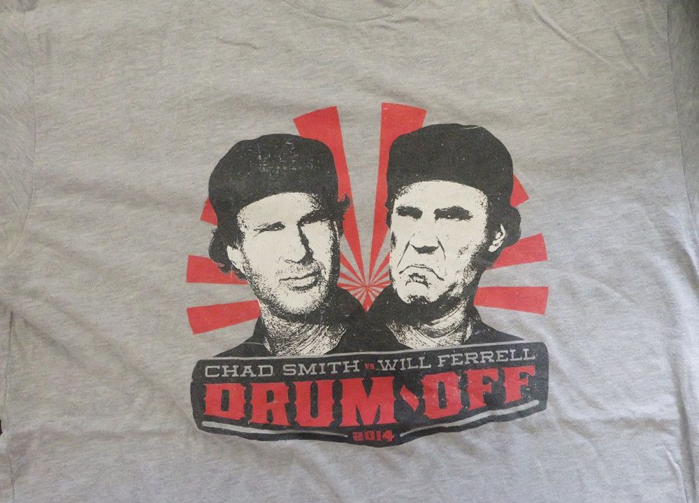 Band Tees Drum-Off 2014 🥁 ft. Chad Smith (RHCP) Size US M / EU 48-50 / 2 - 2 Thumbnail