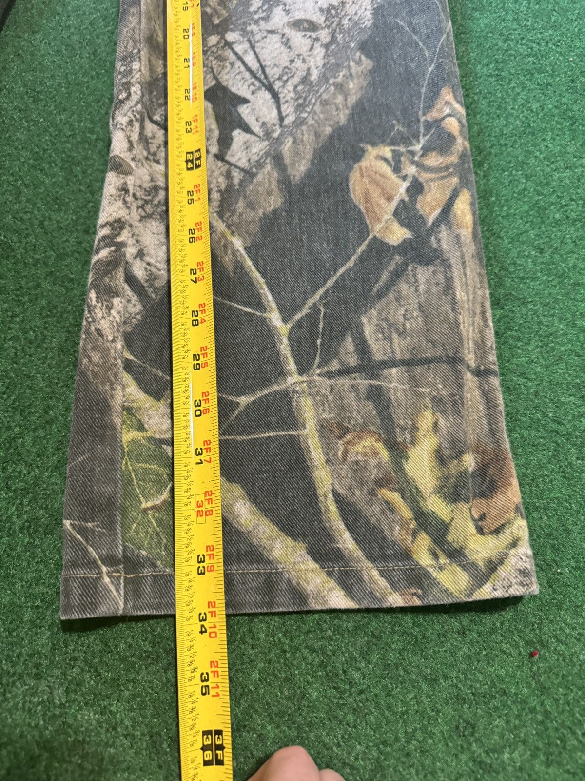 Realtree Y2K Realtree Camo Carpenter Baggy Hip Hop Wide Leg Pants Size US 34 / EU 50 - 6 Thumbnail
