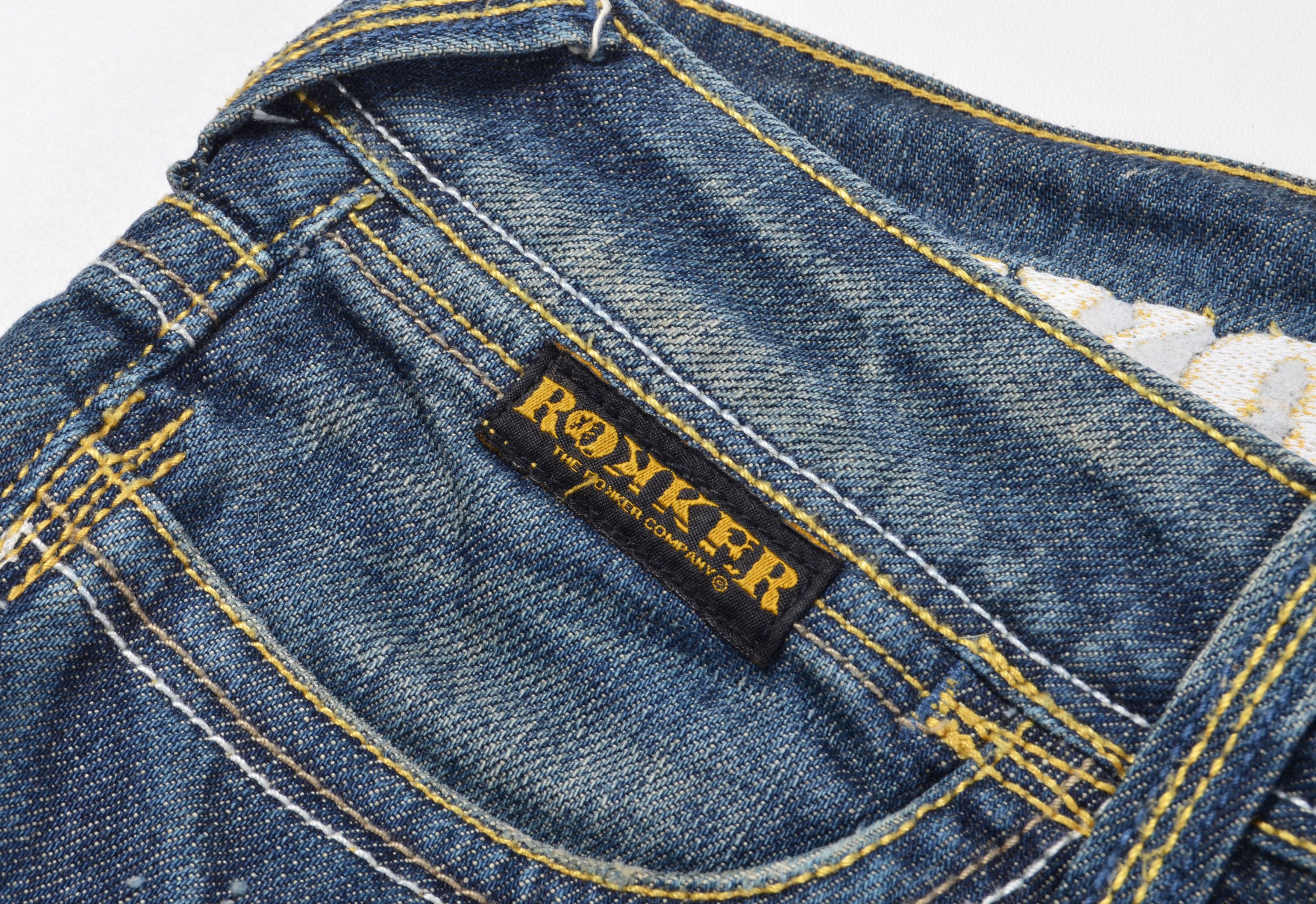 THE ROKKER COMPANY The Rokker Company Dynatec Motorcycle Biker Diva Jeans Size 30" / US 8 / IT 44 - 7 Thumbnail