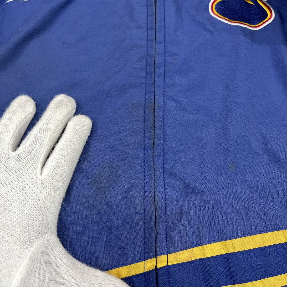 Apex 90s Vintage ST. LOUIS BLUE by APEX Bomber Jacket #1870/08 Size US XL / EU 56 / 4 - 12 Thumbnail