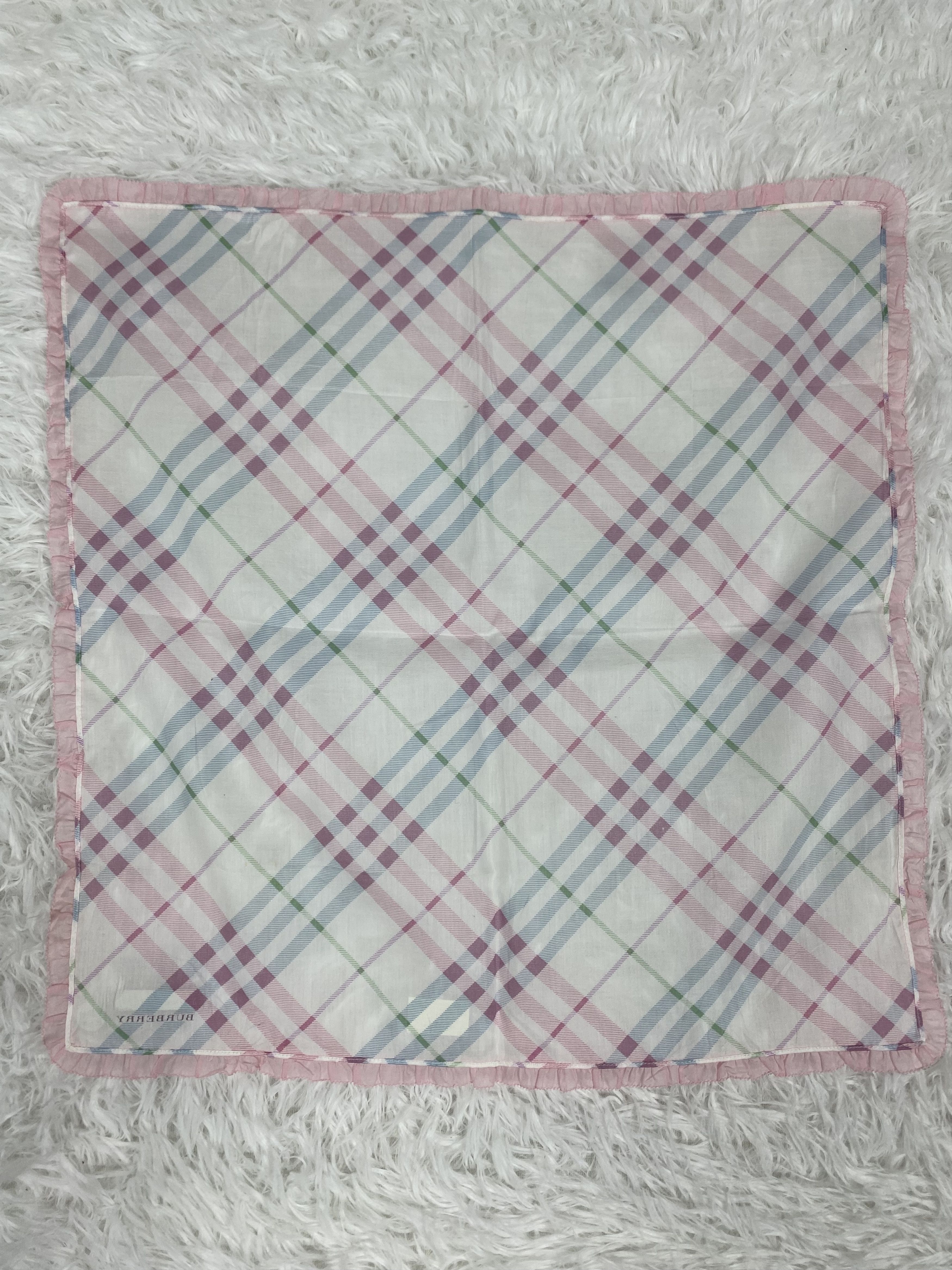 Burberry × Vintage Vintage Burberry Handkerchief Neckerchief PH0310 Size ONE SIZE - 5 Thumbnail