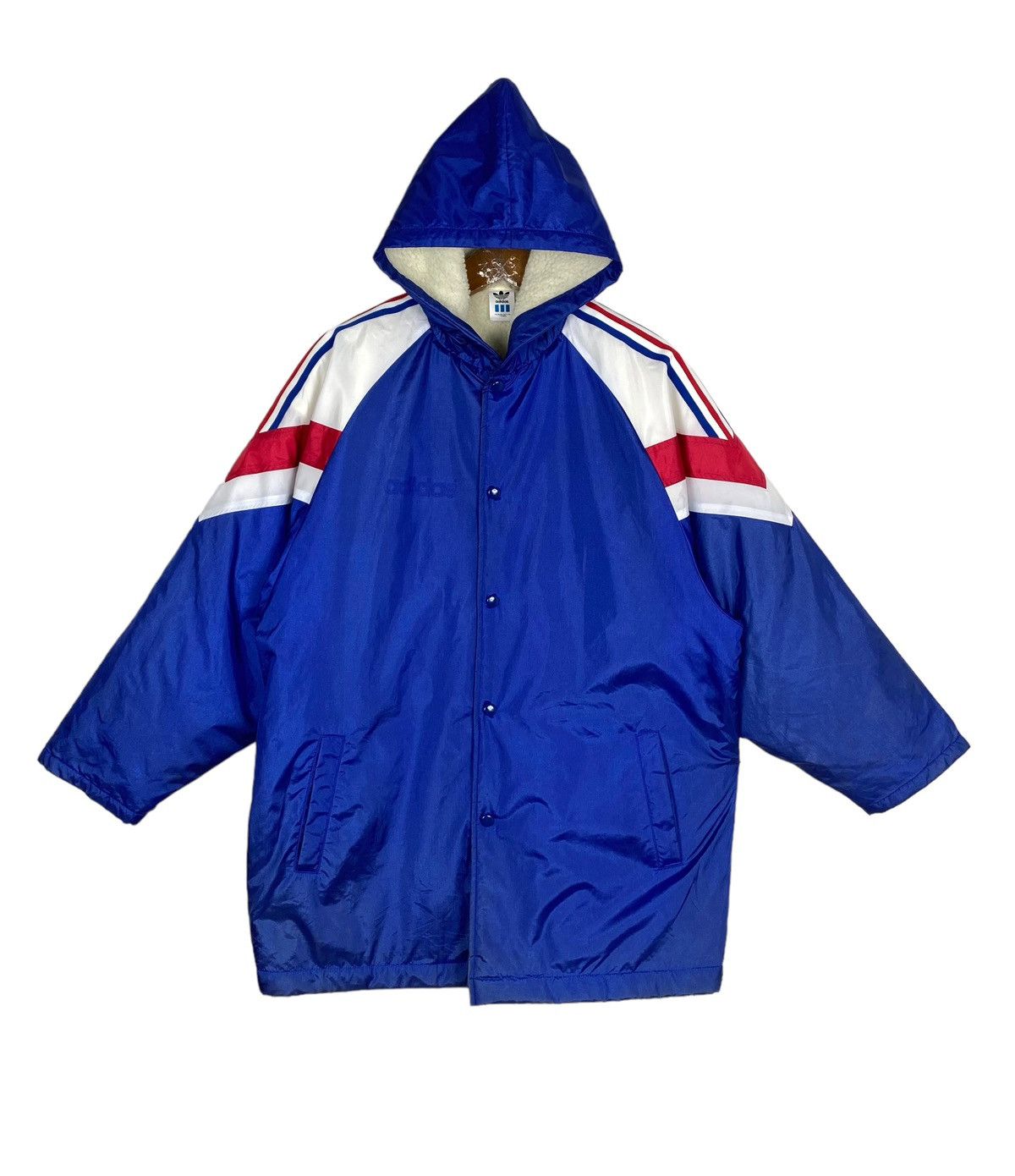 Adidas Rare‼️ Vintage Adidas Hoodie Parka Made in Japan Size US M / EU 48-50 / 2 - 1 Thumbnail
