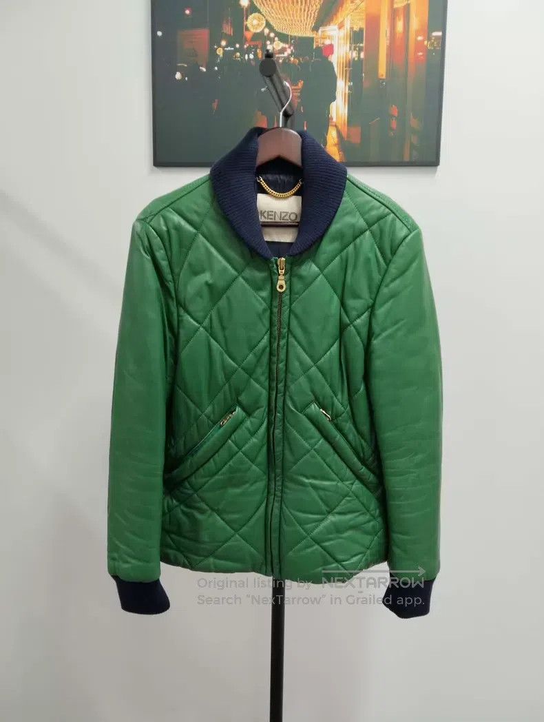 Kenzo Kenzo Leather Jacket Size M / US 6-8 / IT 42-44 - 1 Thumbnail