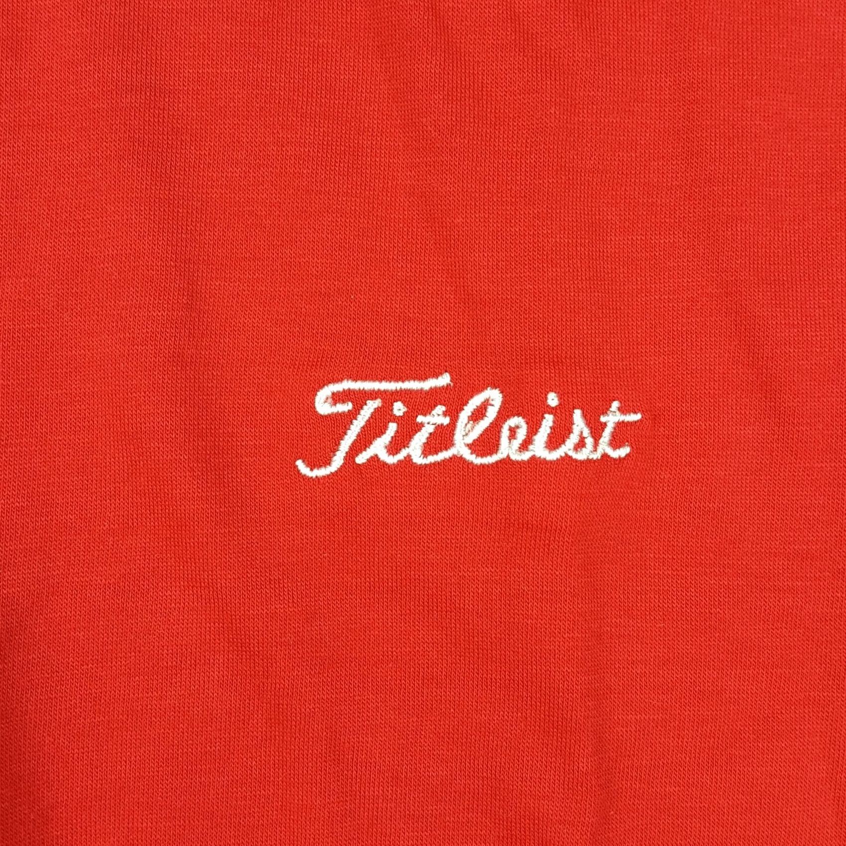 Titleist VINTAGE Titleist Golf Red Pocket Polo Shirt Collared Short Sleeve Large Mens Retro 90s Casual PGA Athletic Japan Size US L / EU 52-54 / 3 - 4 Thumbnail