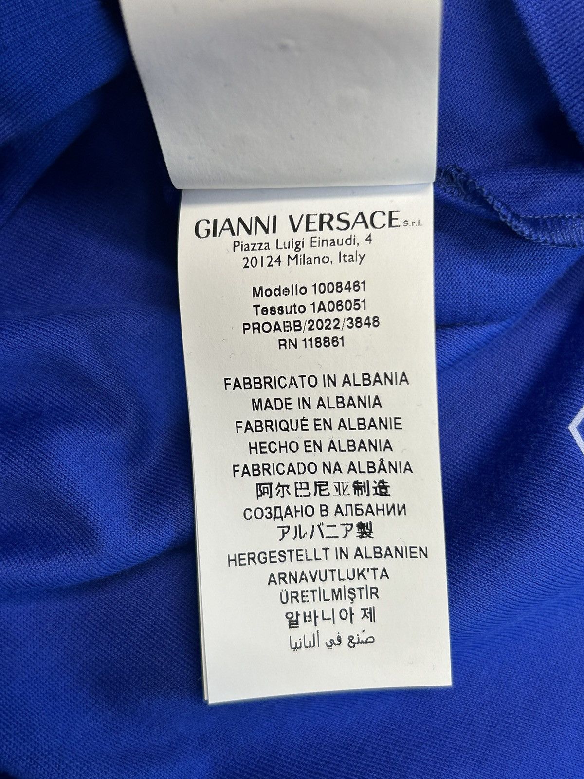 Versace Versace Logo T-Shirt Size US L / EU 52-54 / 3 - 6 Thumbnail