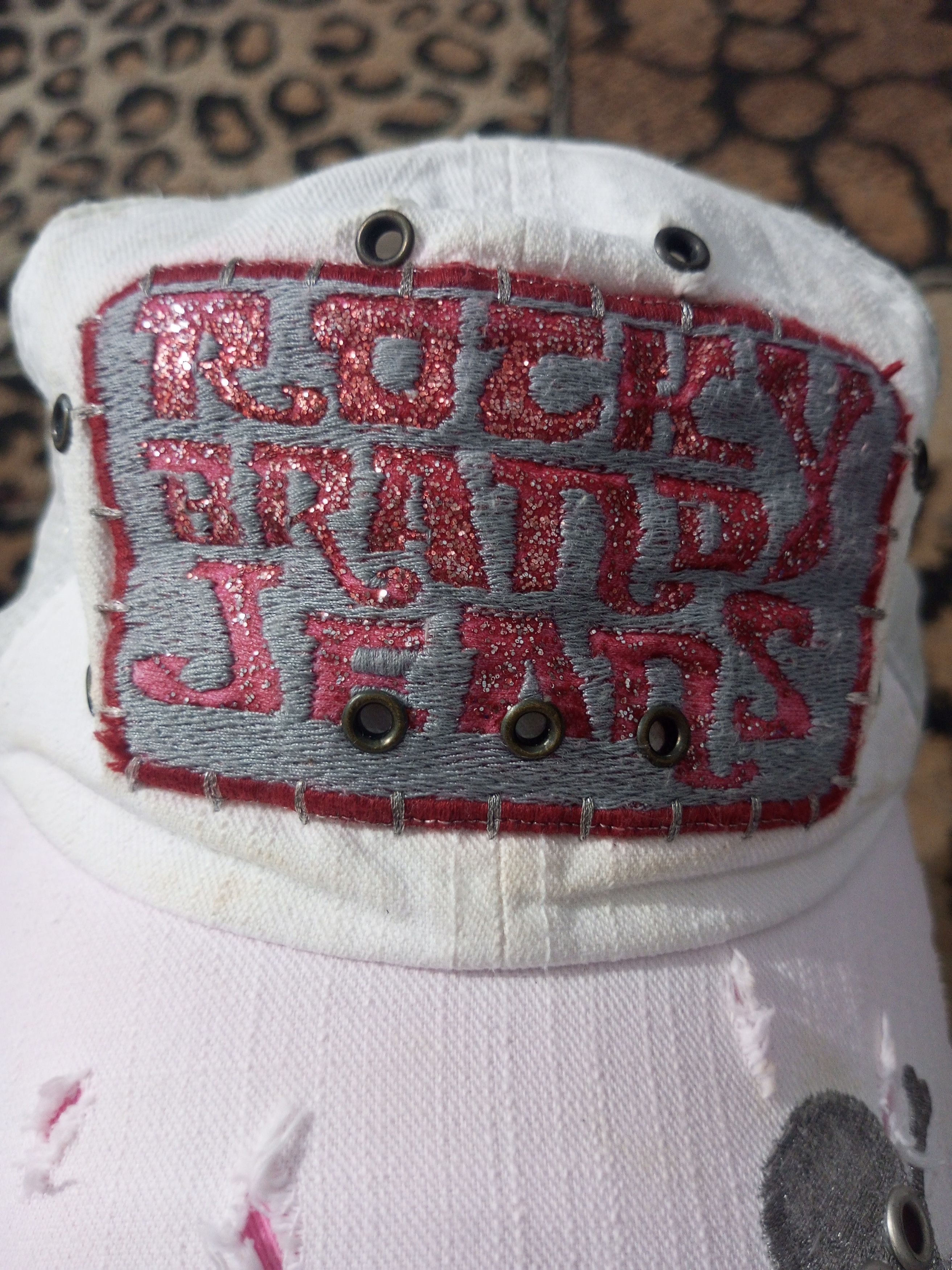 Vintage Vintage distressed Rocky brand jeans tracker hat Size ONE SIZE - 2 Thumbnail