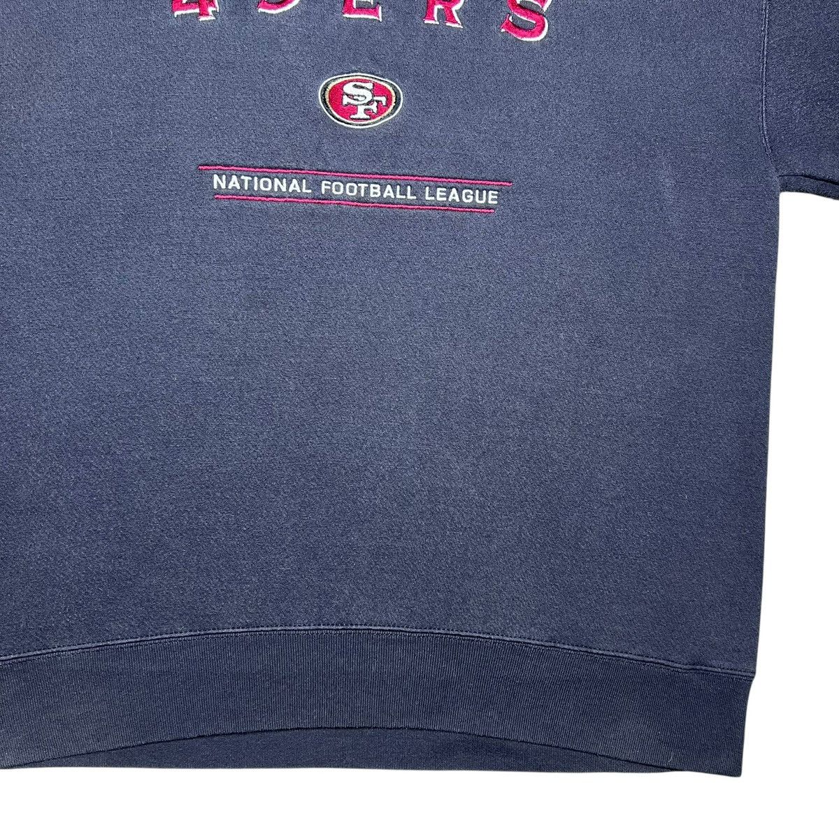 NFL 90s NFL San Francisco 49ers Lee Sport Embroidered Sweatshirt Size US L / EU 52-54 / 3 - 6 Thumbnail