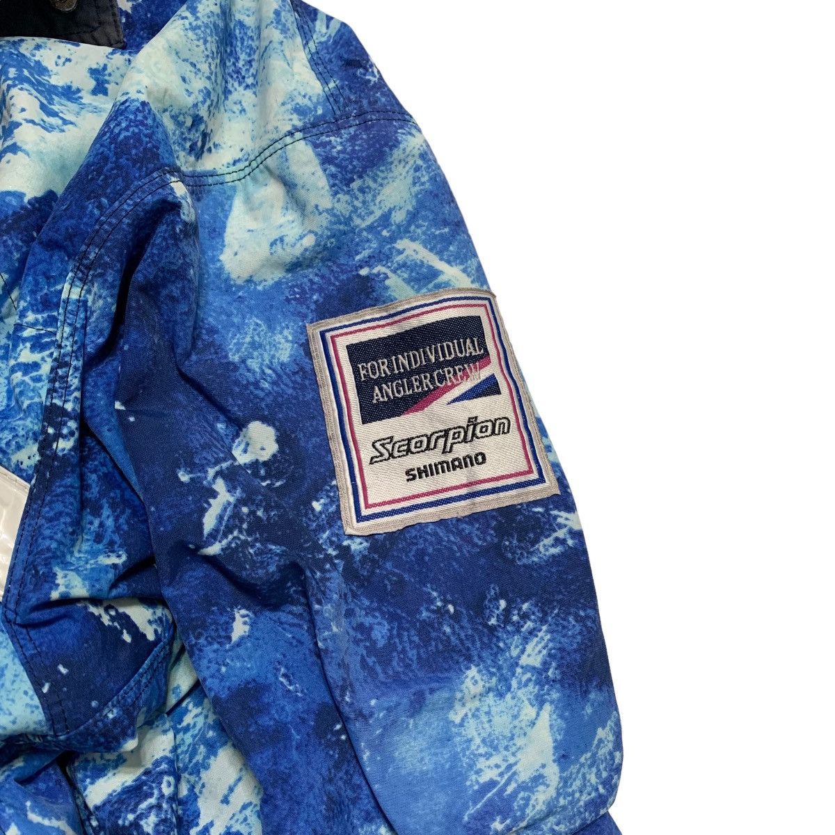 Japanese Brand Scorpion Shimano Tie Dye Skiwear Jacket Size US L / EU 52-54 / 3 - 6 Thumbnail